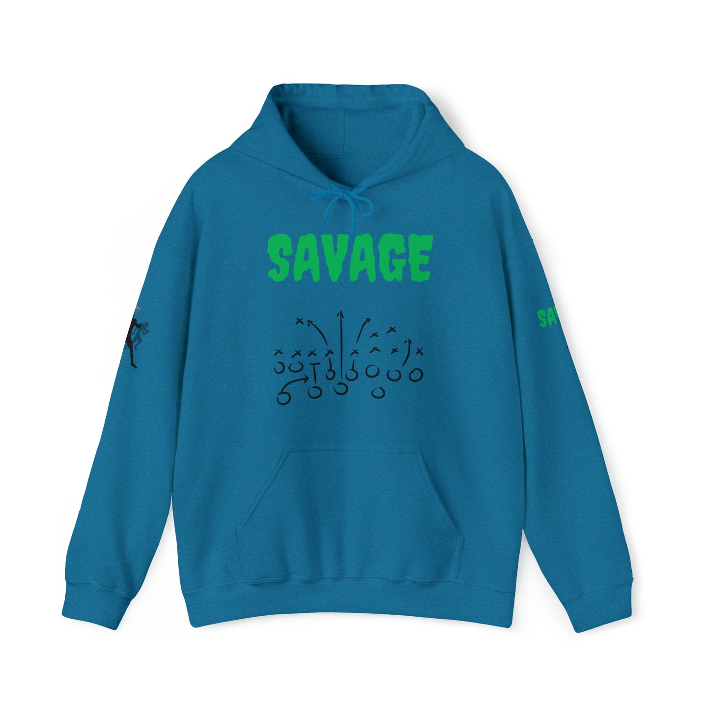 Savage ONE  Hooded Sweatshirt (Football Edition)