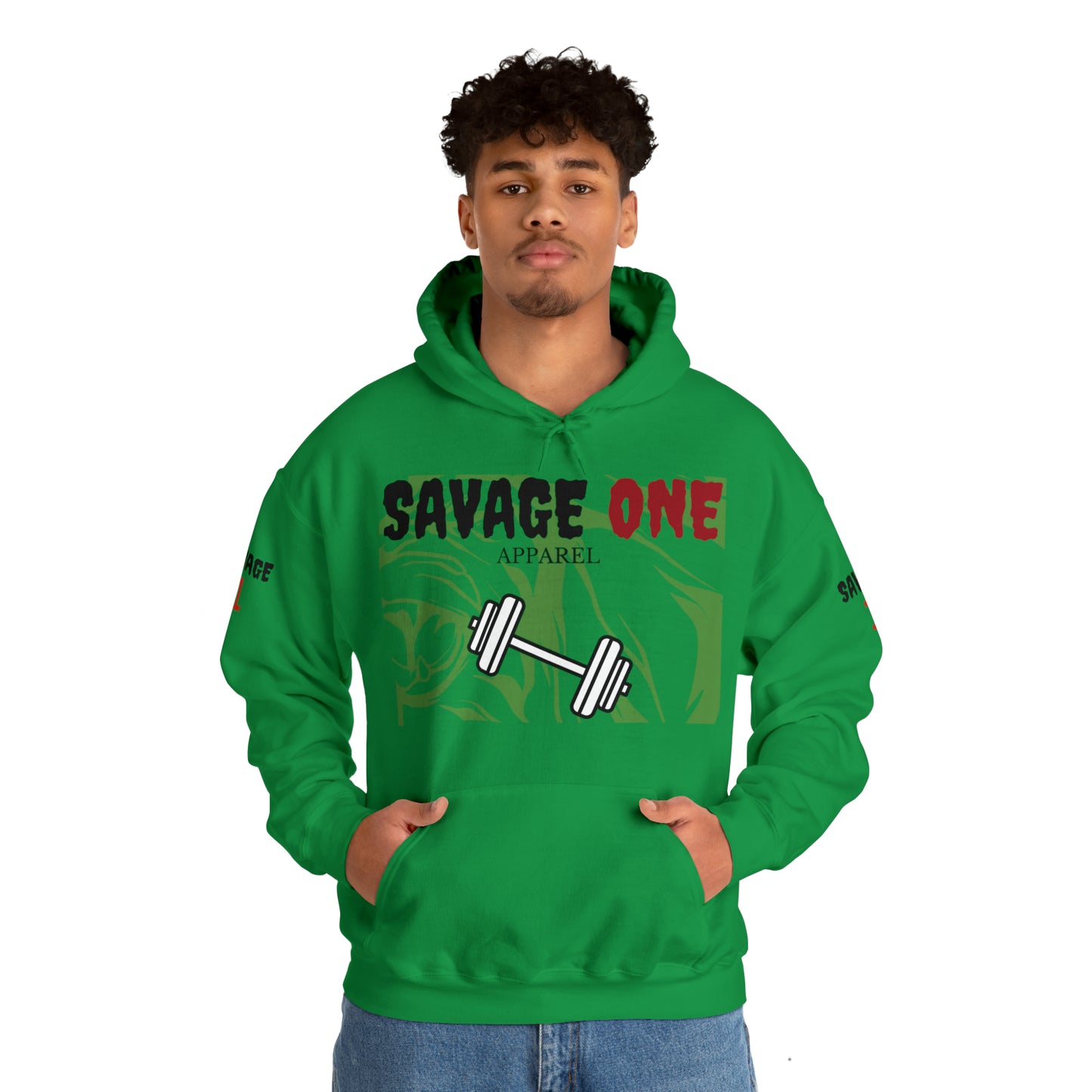 Savage ONE Sports Hooded Sweatshirt (Weightlifting)