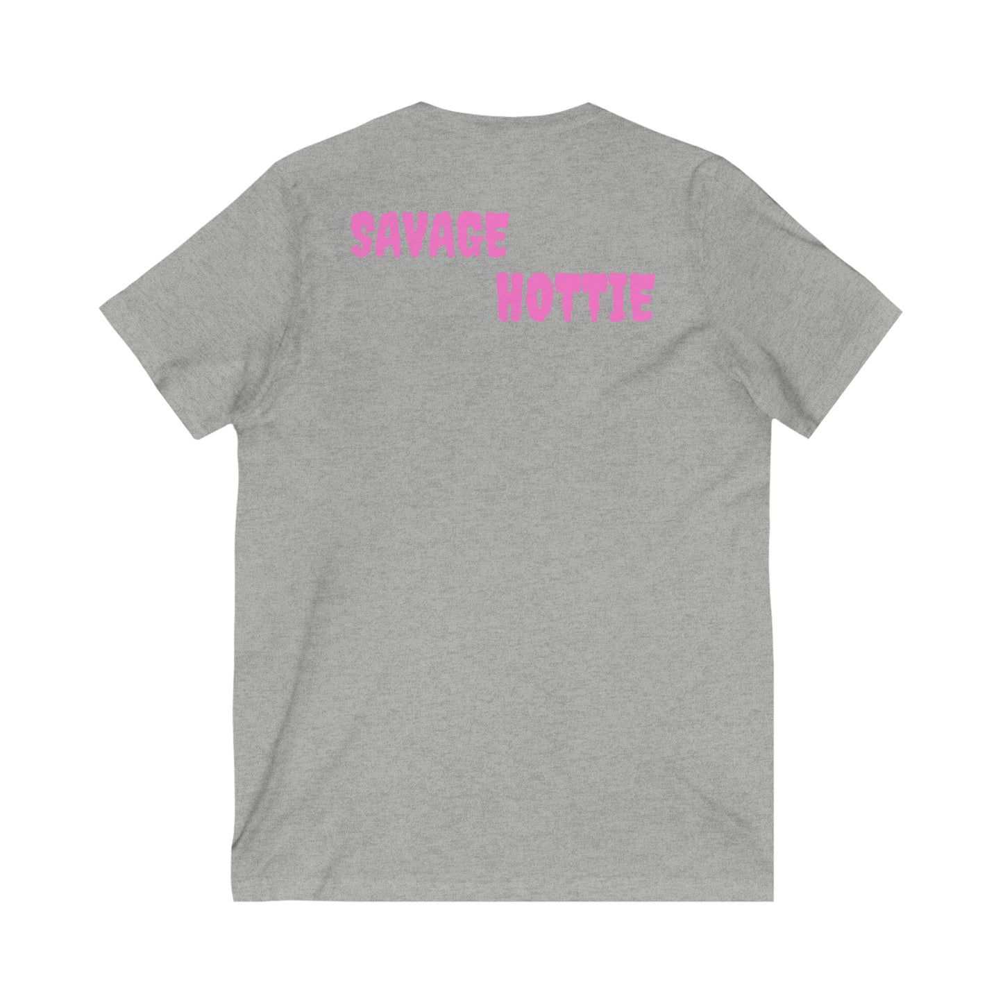 Savage HOTTIE Short Sleeve V-Neck Tee