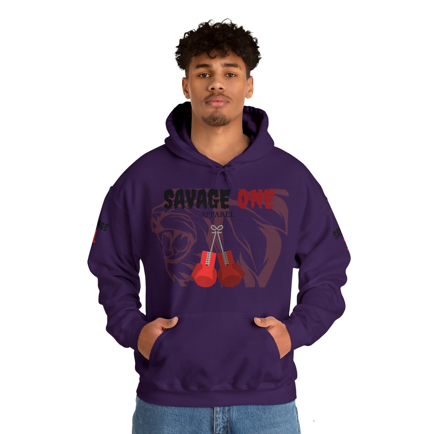 Savage ONE Sports Hooded Sweatshirt (Boxing)