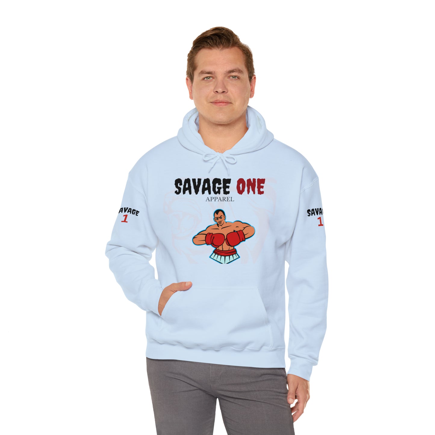 Savage ONE Sports Hooded Sweatshirt (Boxing)