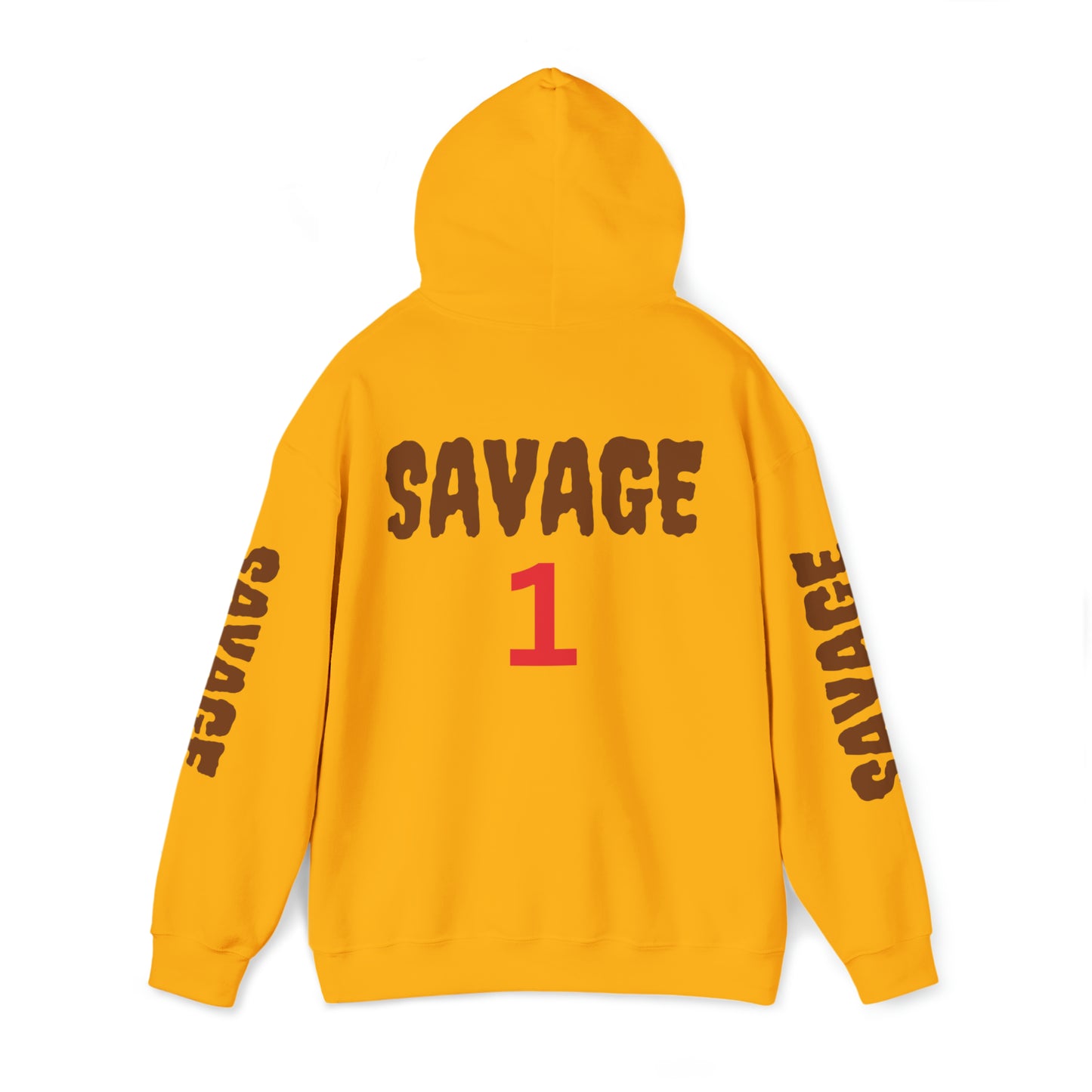 Savage ONE  Hooded Sweatshirt (B-Ball Edition)