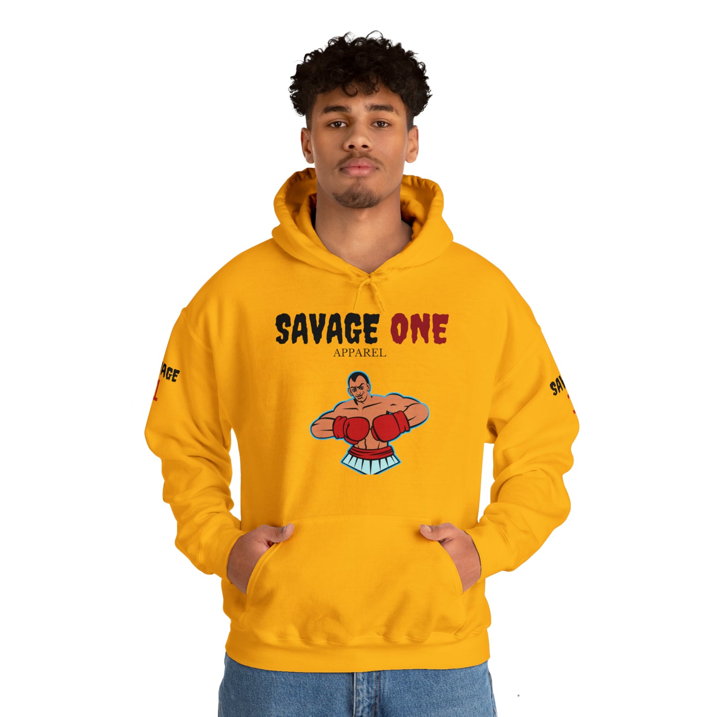 Savage ONE Sports Hooded Sweatshirt (Boxing)