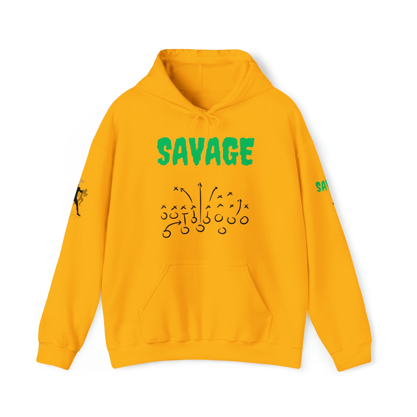 Savage ONE  Hooded Sweatshirt (Football Edition)