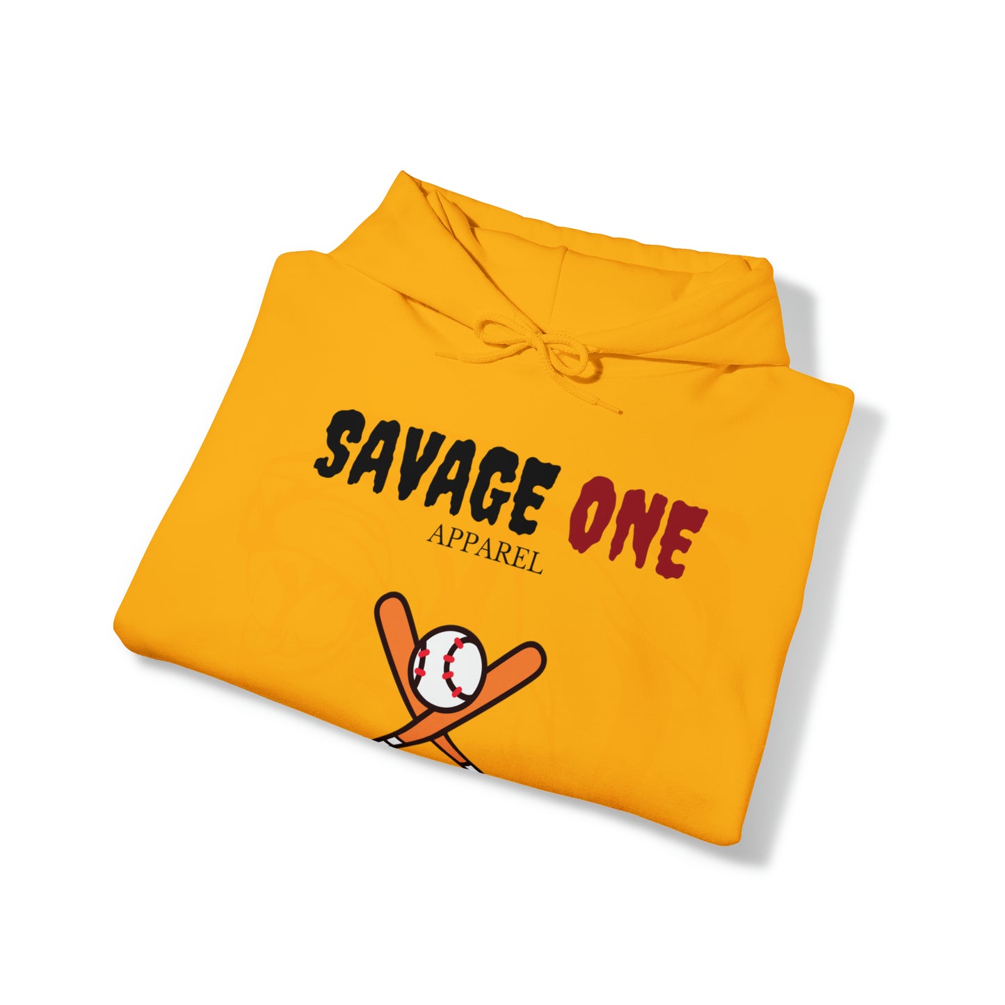 Savage ONE Sports Hooded Sweatshirt (Baseball)