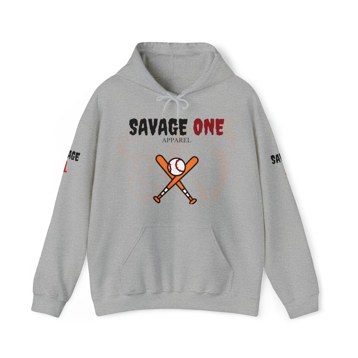 Savage ONE Sports Hooded Sweatshirt (Baseball)