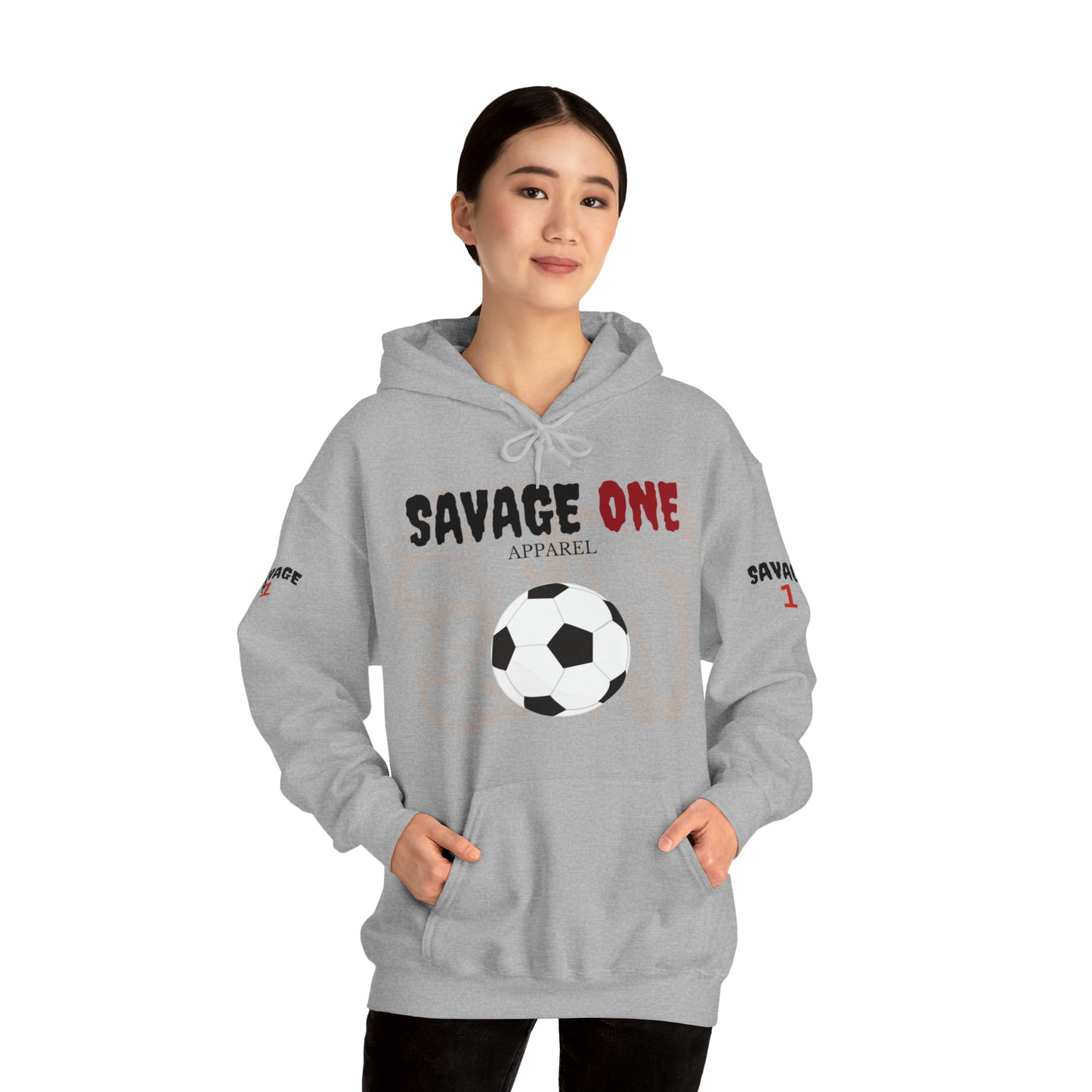 Savage ONE Sports Hooded Sweatshirt (Soccer)