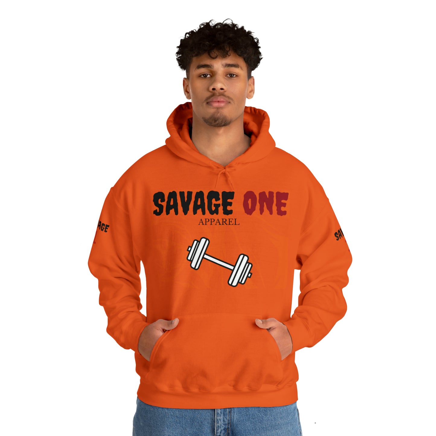 Savage ONE Sports Hooded Sweatshirt (Weightlifting)