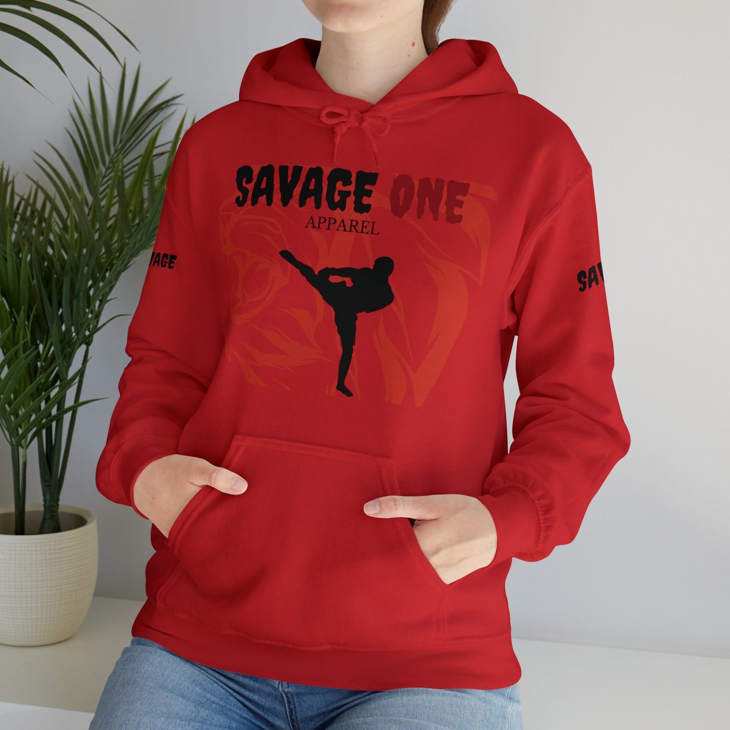 Savage ONE Sports Hooded Sweatshirt (Martial Arts)