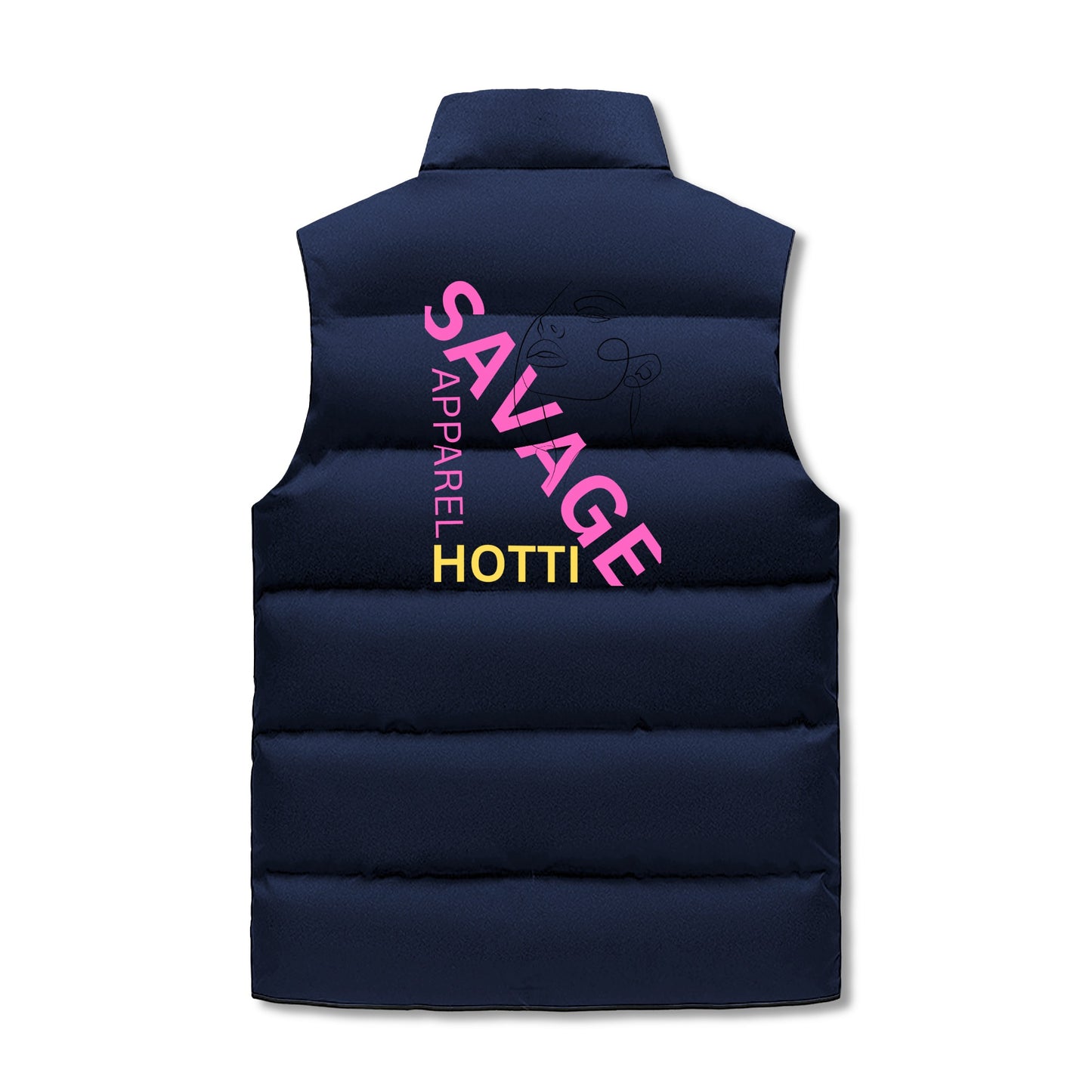 Savage Hotti Zip Up Puffer Vest