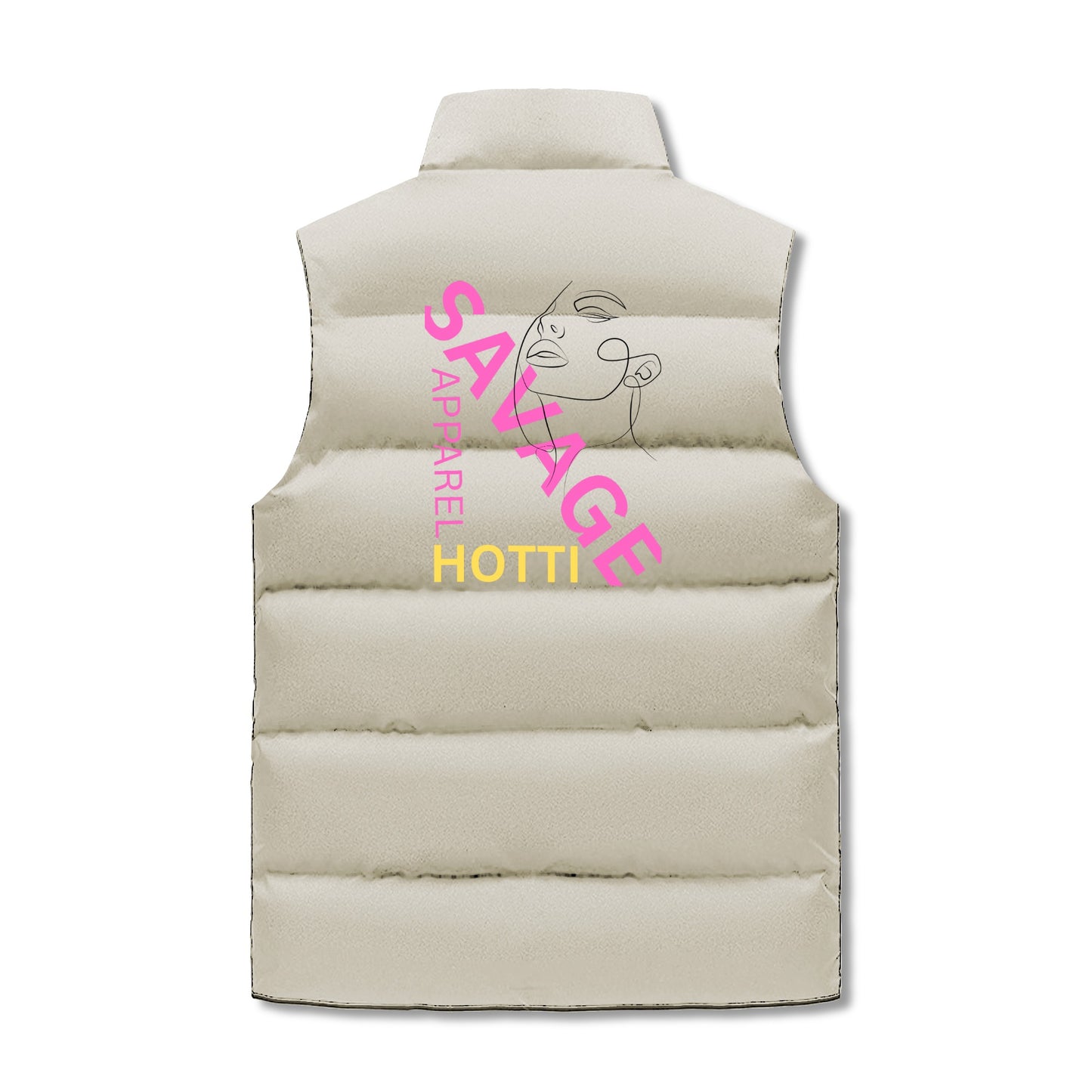 Savage Hotti Zip Up Puffer Vest