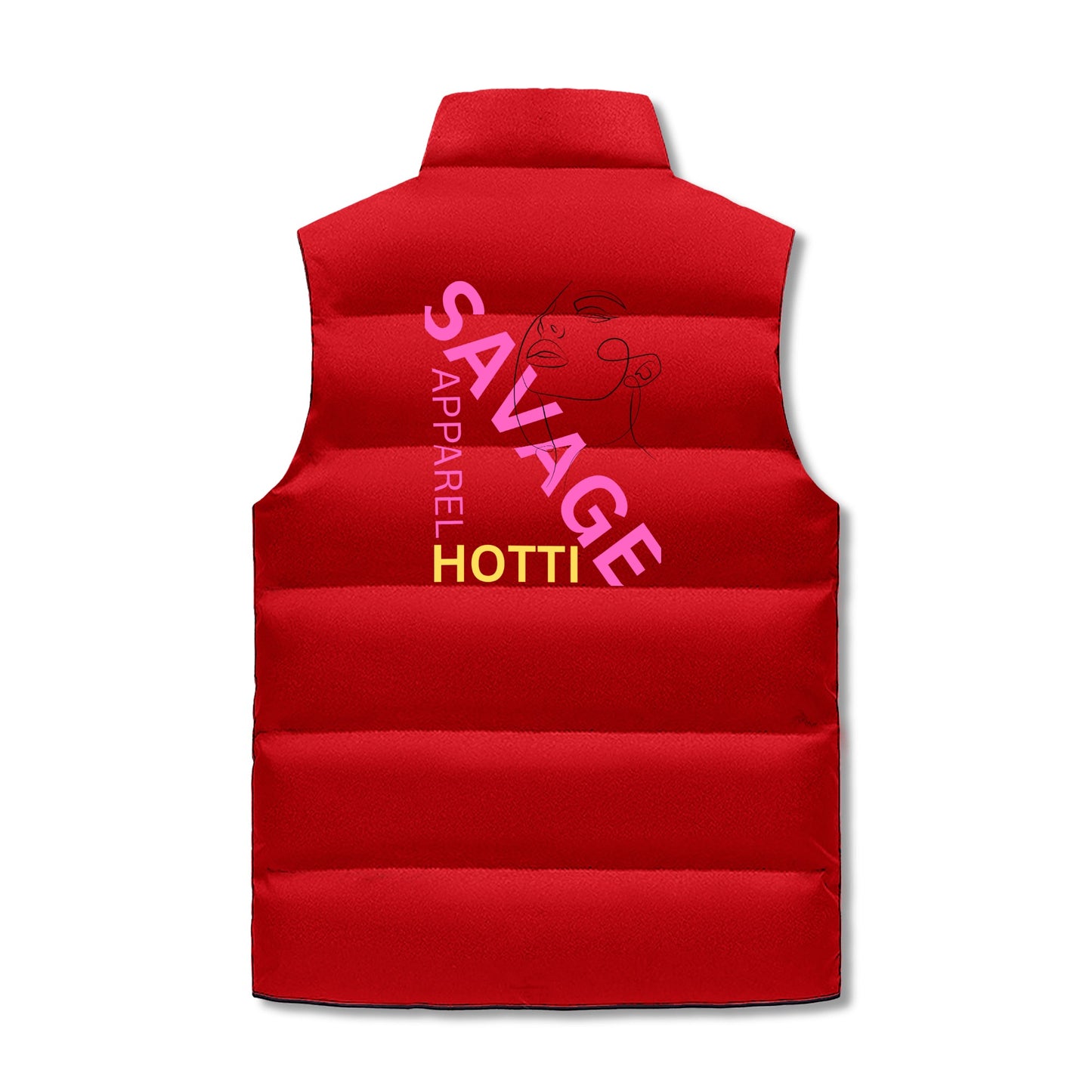 Savage Hotti Zip Up Puffer Vest