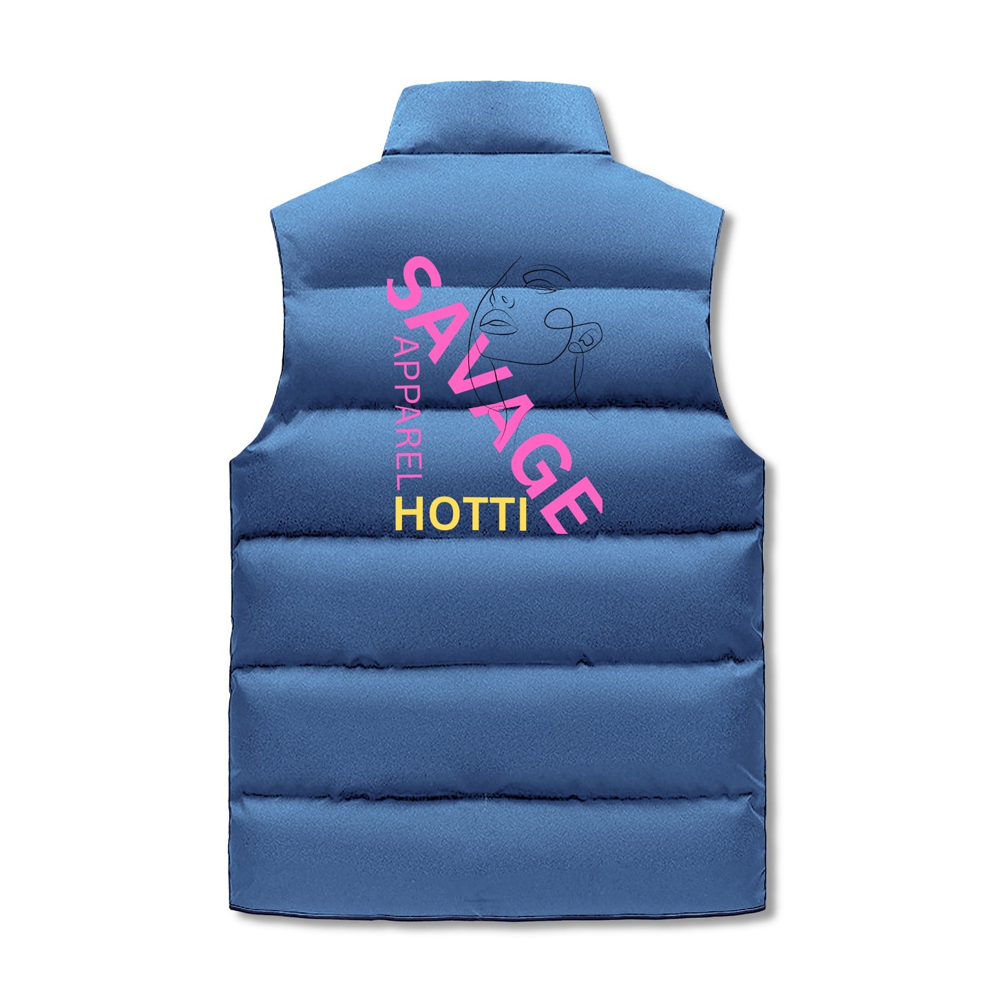 Savage Hotti Zip Up Puffer Vest