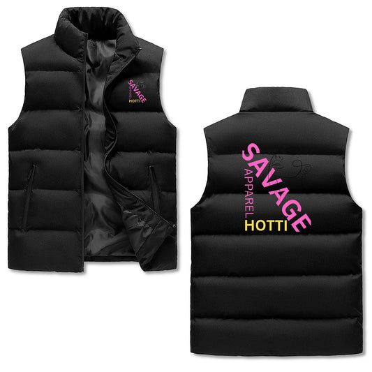 Savage Hotti Zip Up Puffer Vest