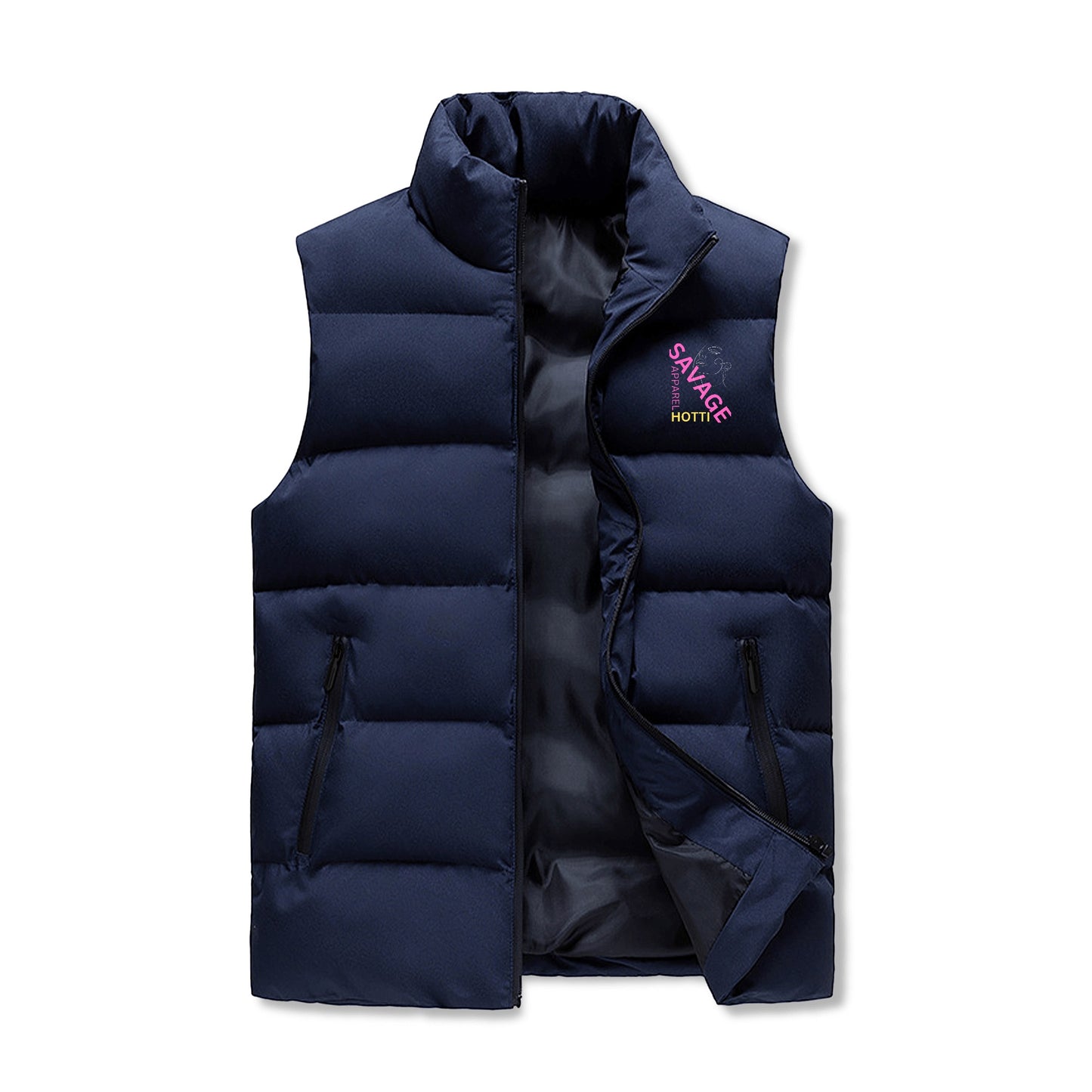 Savage Hotti Zip Up Puffer Vest