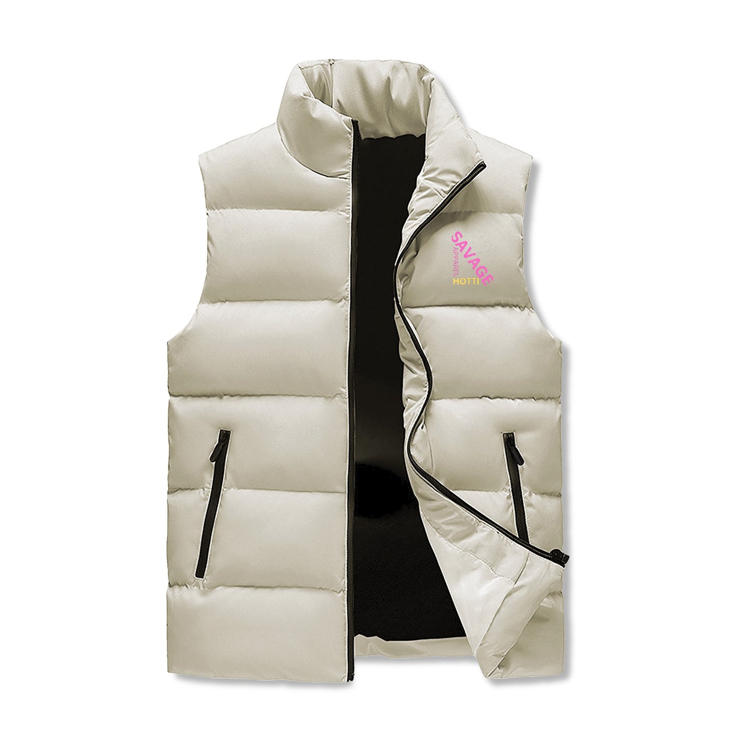 Savage Hotti Zip Up Puffer Vest