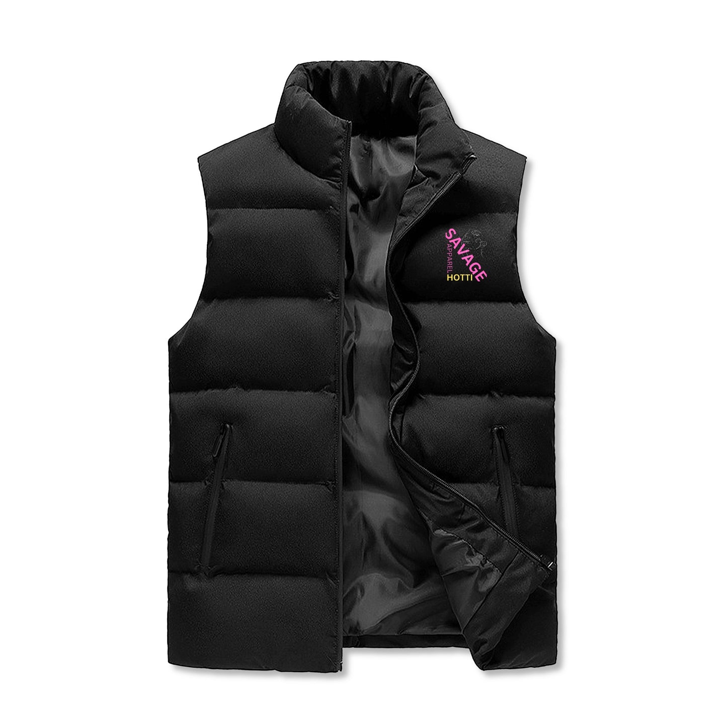 Savage Hotti Zip Up Puffer Vest