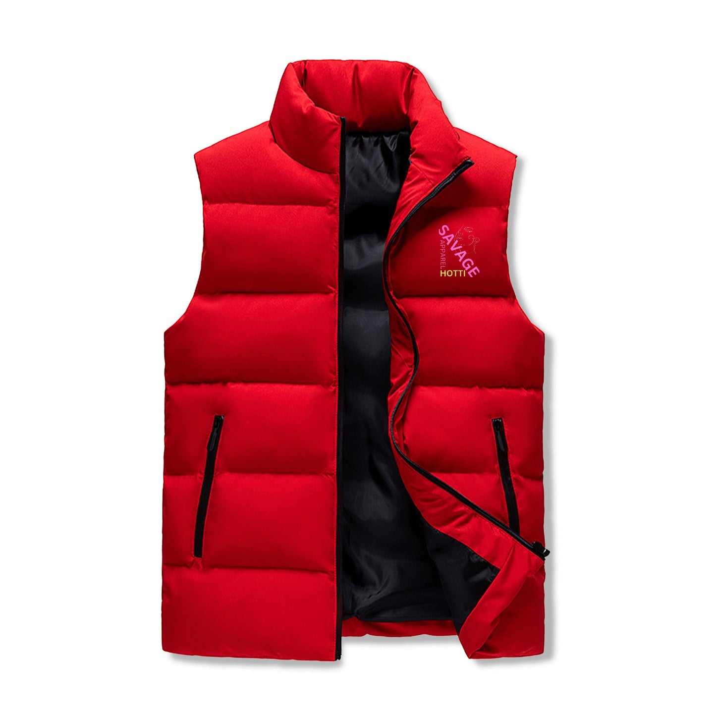 Savage Hotti Zip Up Puffer Vest