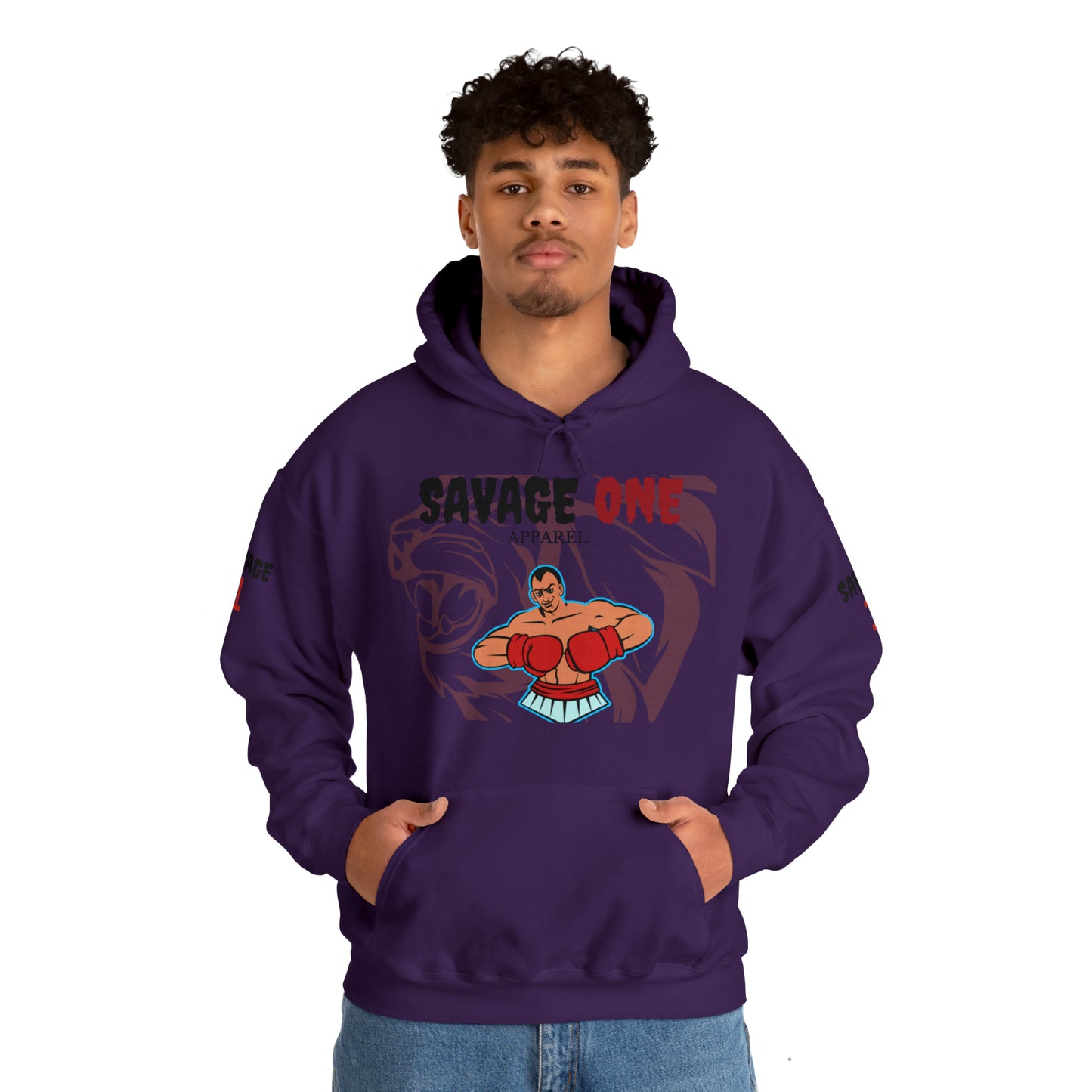 Savage ONE Sports Hooded Sweatshirt (Boxing)