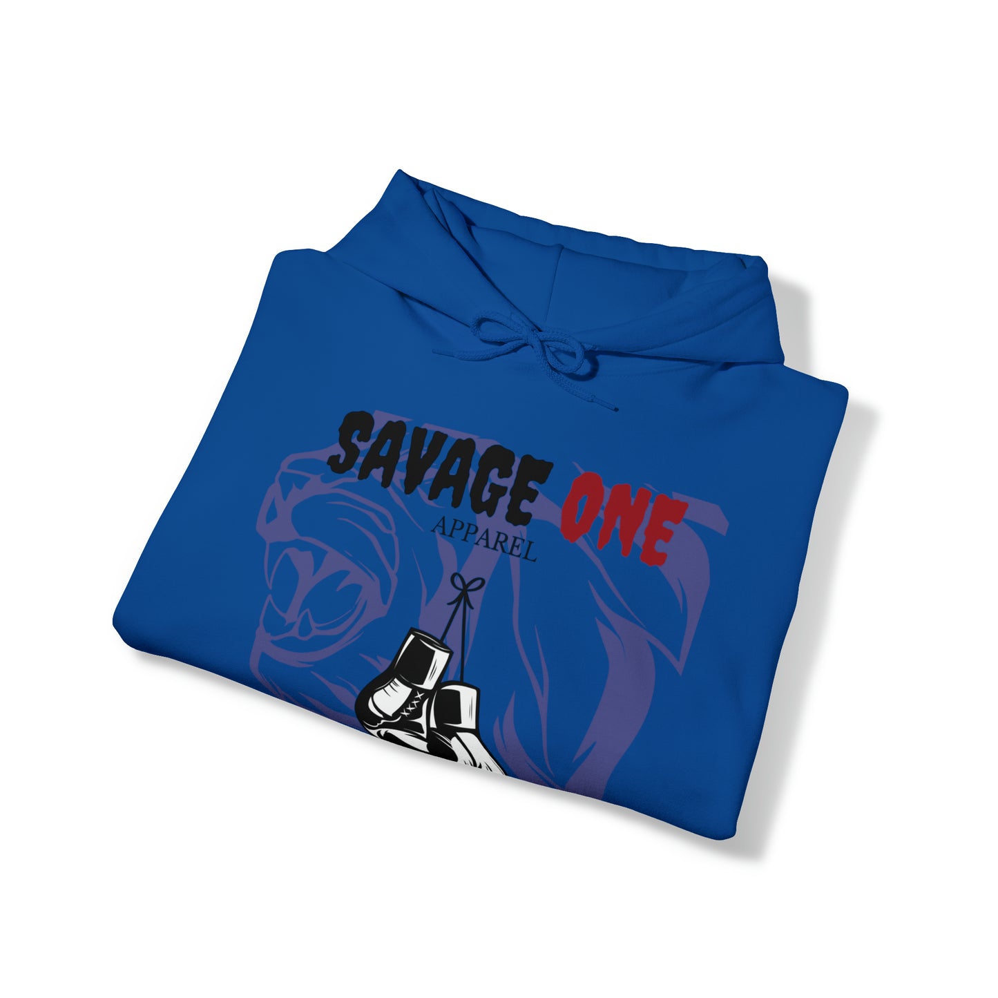 Savage ONE Sports Hooded Sweatshirt (Golden Gloves)