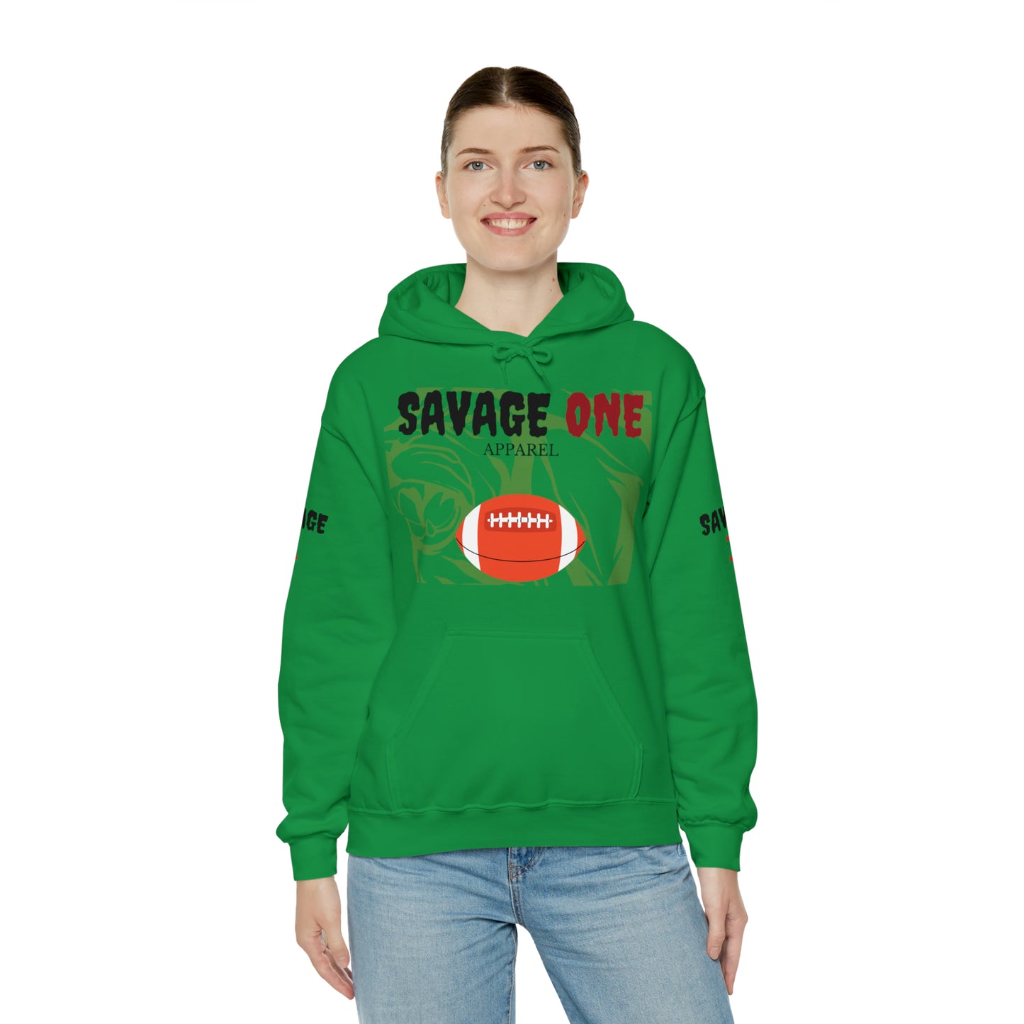 Savage ONE Sports Hooded Sweatshirt (Football)