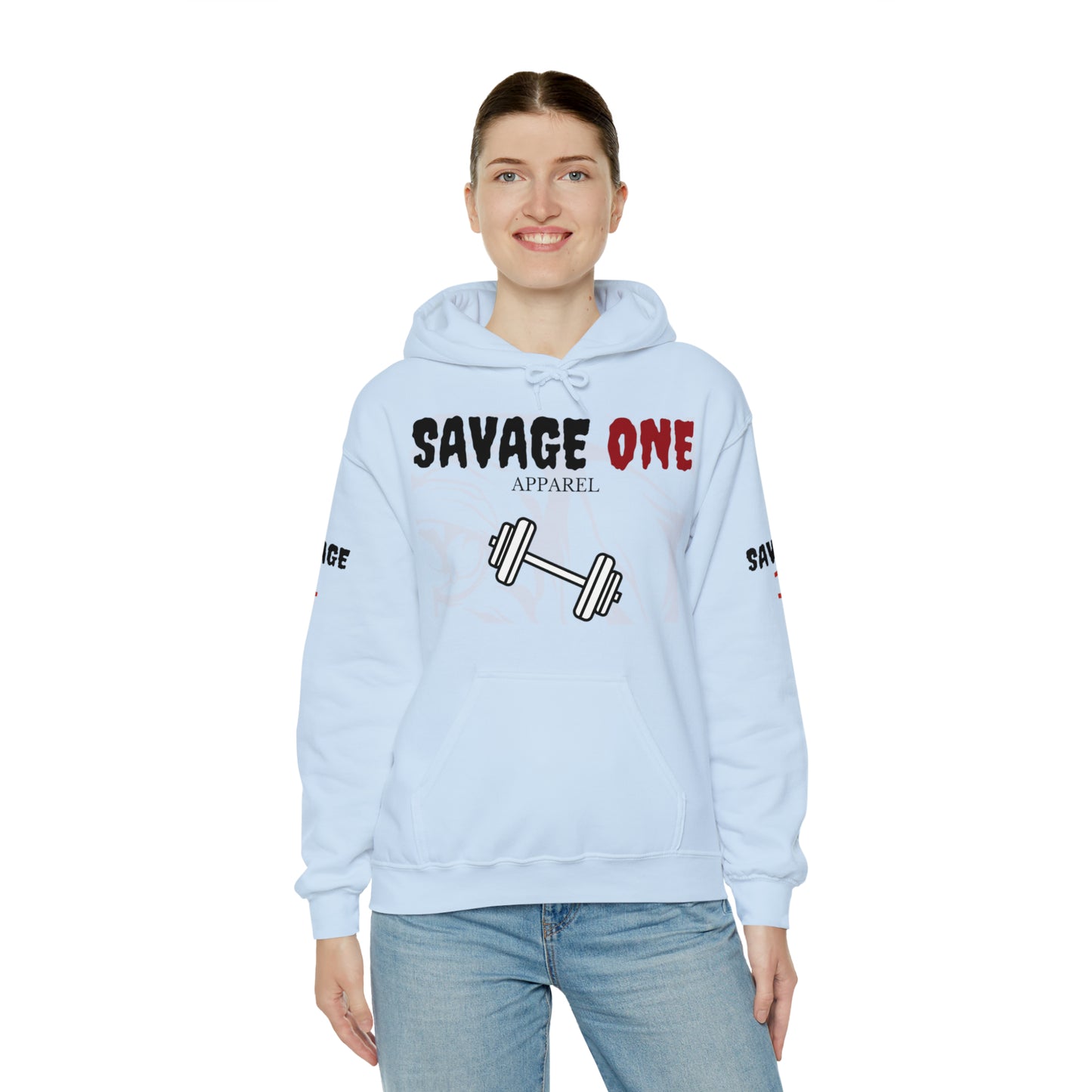 Savage ONE Sports Hooded Sweatshirt (Weightlifting)