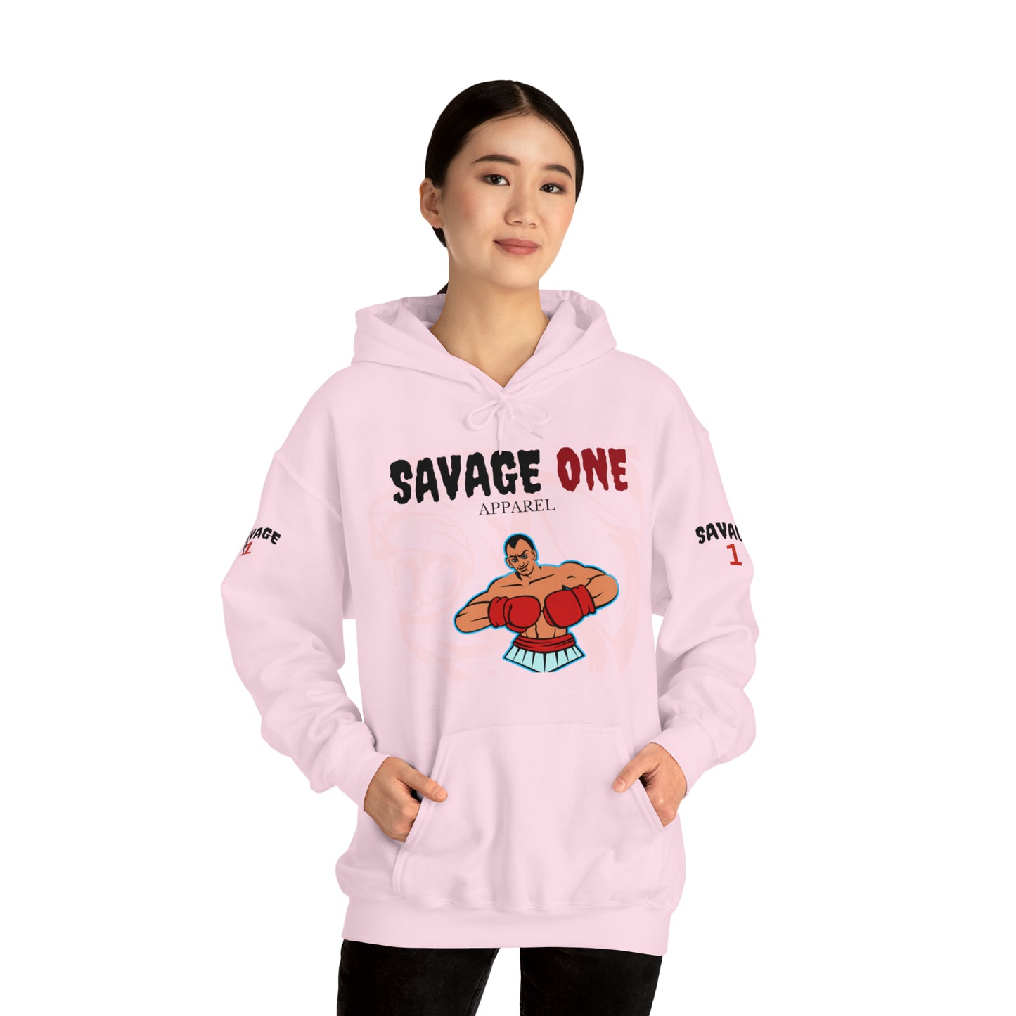 Savage ONE Sports Hooded Sweatshirt (Boxing)