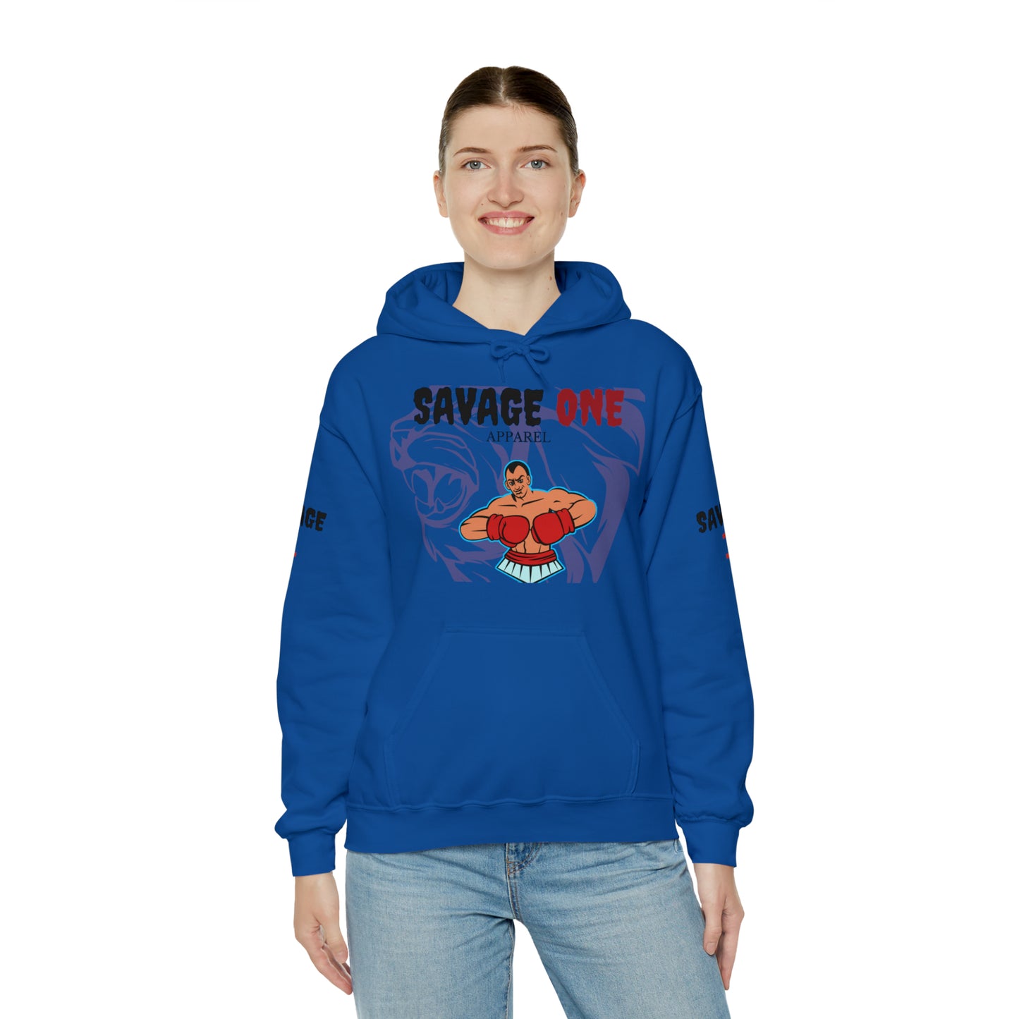 Savage ONE Sports Hooded Sweatshirt (Boxing)