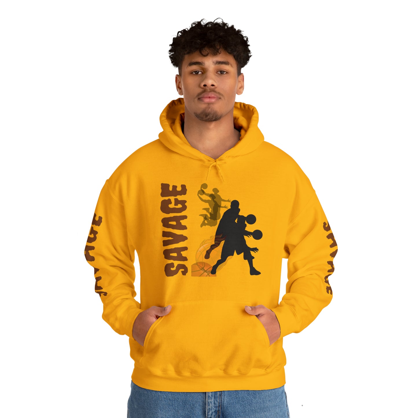 Savage ONE  Hooded Sweatshirt (B-Ball Edition)