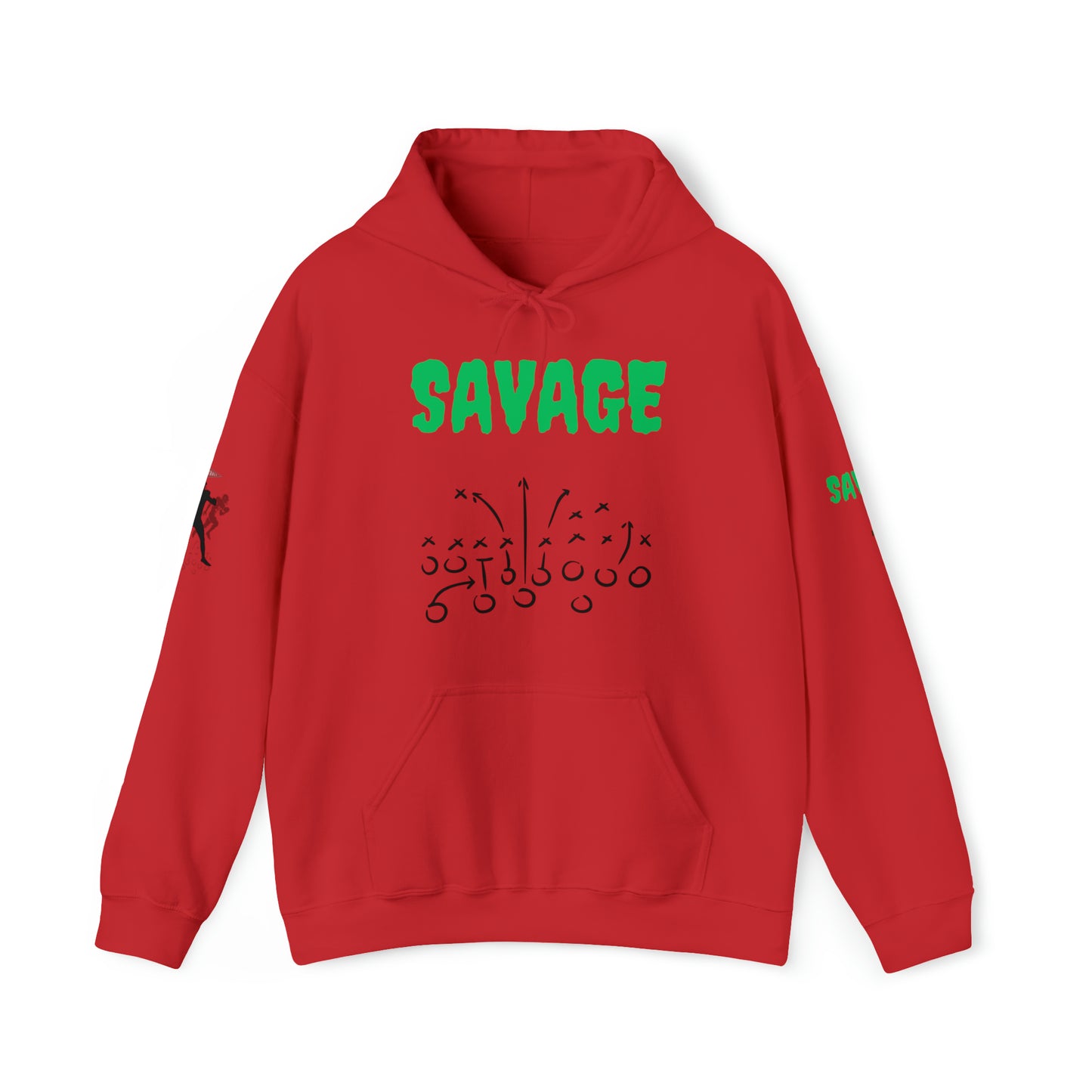 Savage ONE  Hooded Sweatshirt (Football Edition)