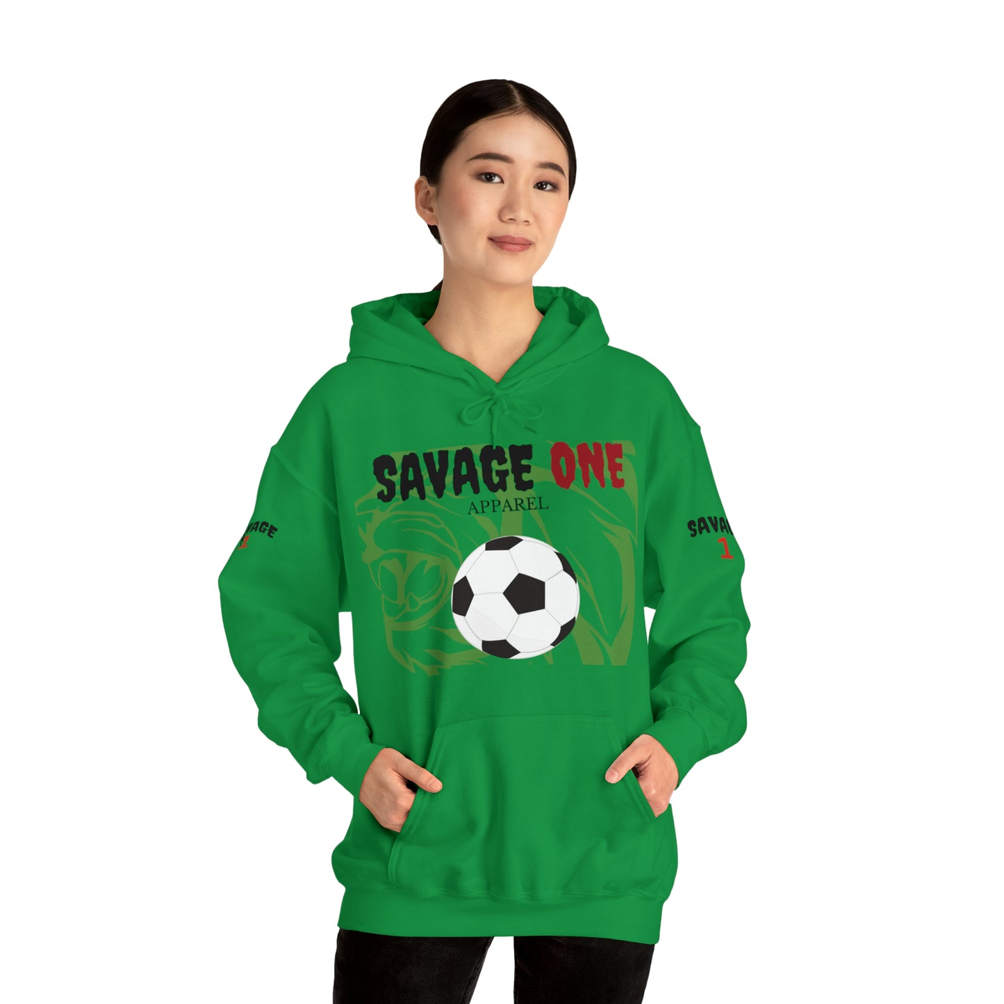 Savage ONE Sports Hooded Sweatshirt (Soccer)