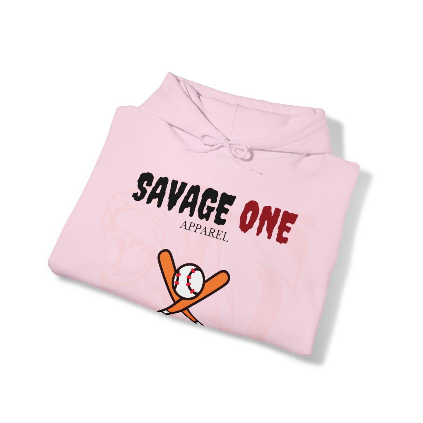 Savage ONE Sports Hooded Sweatshirt (Baseball)