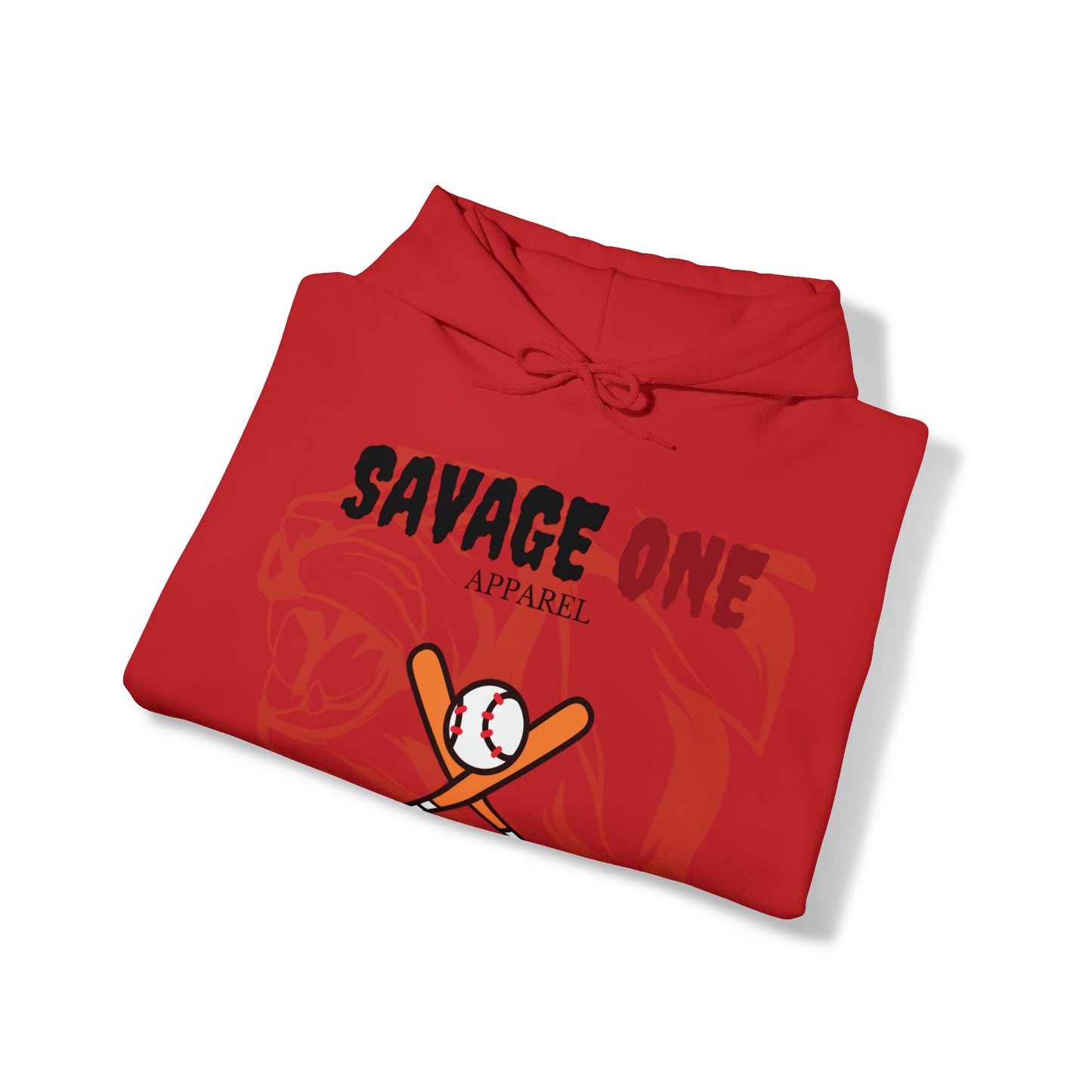 Savage ONE Sports Hooded Sweatshirt (Baseball)