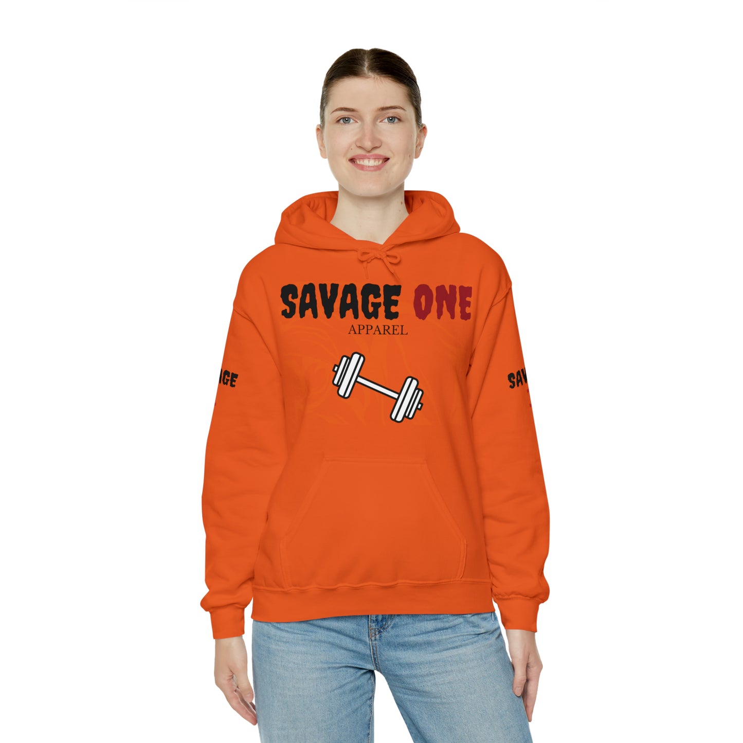 Savage ONE Sports Hooded Sweatshirt (Weightlifting)