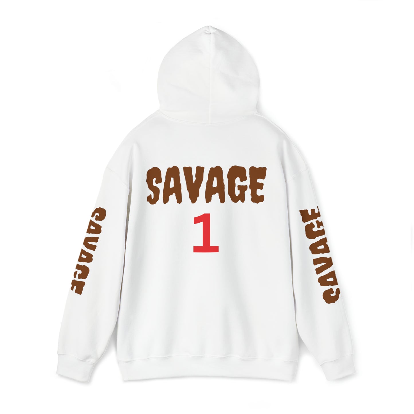 Savage ONE  Hooded Sweatshirt (B-Ball Edition)