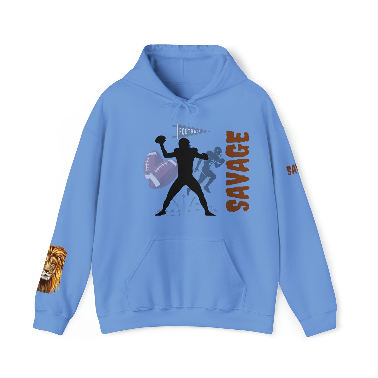 Savage ONE  Hooded Sweatshirt (Football Edition)