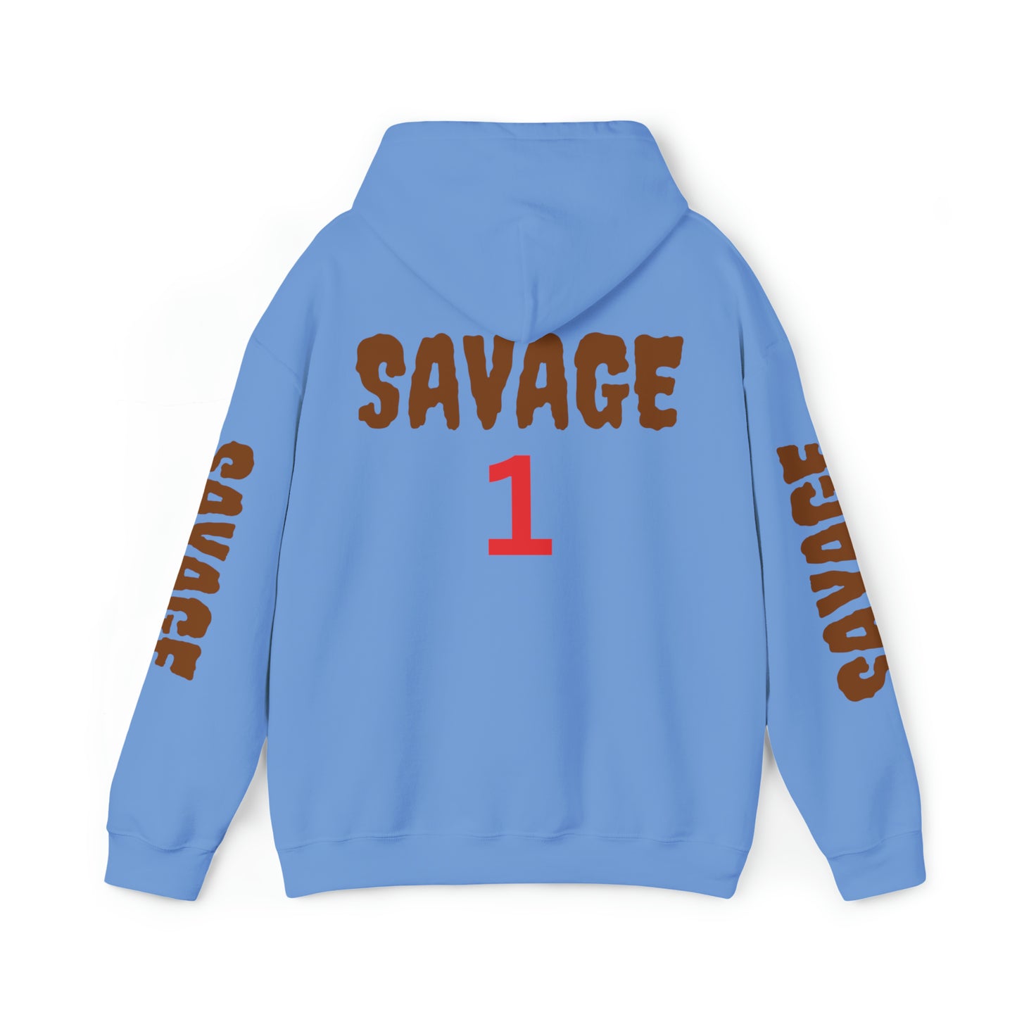 Savage ONE  Hooded Sweatshirt (B-Ball Edition)