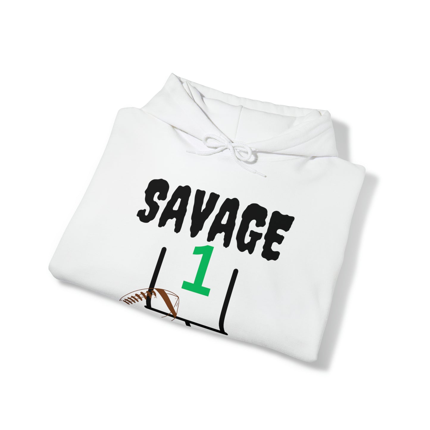 Savage ONE  Hooded Sweatshirt (Football Edition)