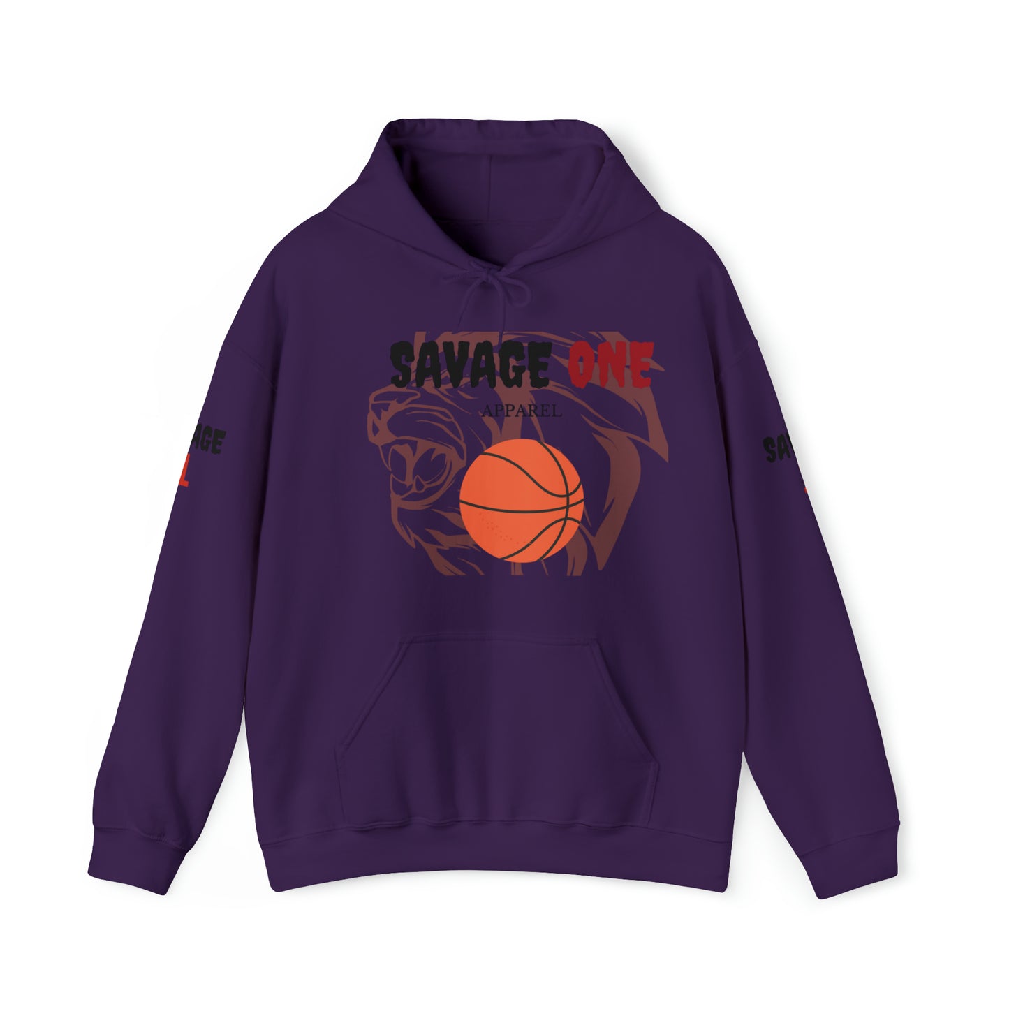 Savage ONE Sports Hooded Sweatshirt (Basketball)