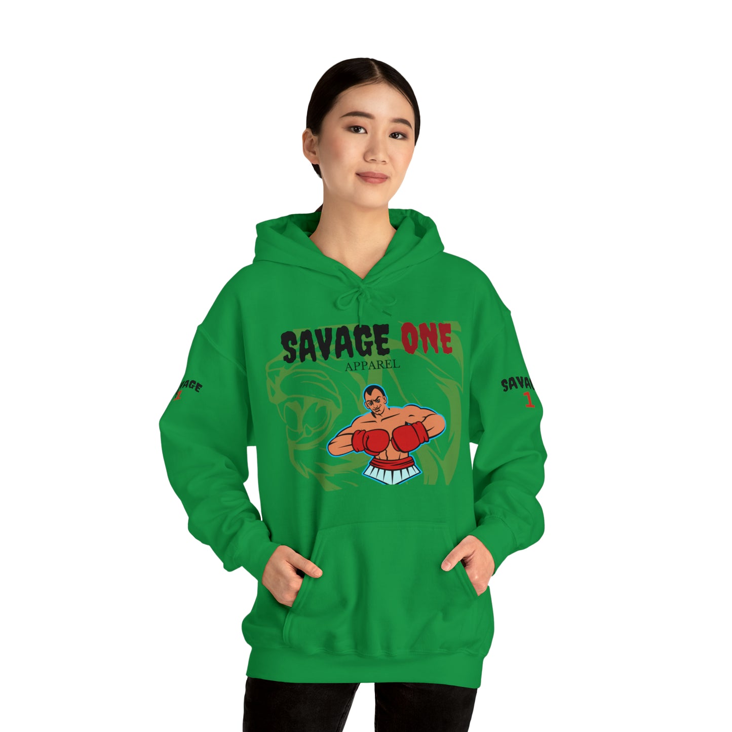 Savage ONE Sports Hooded Sweatshirt (Boxing)