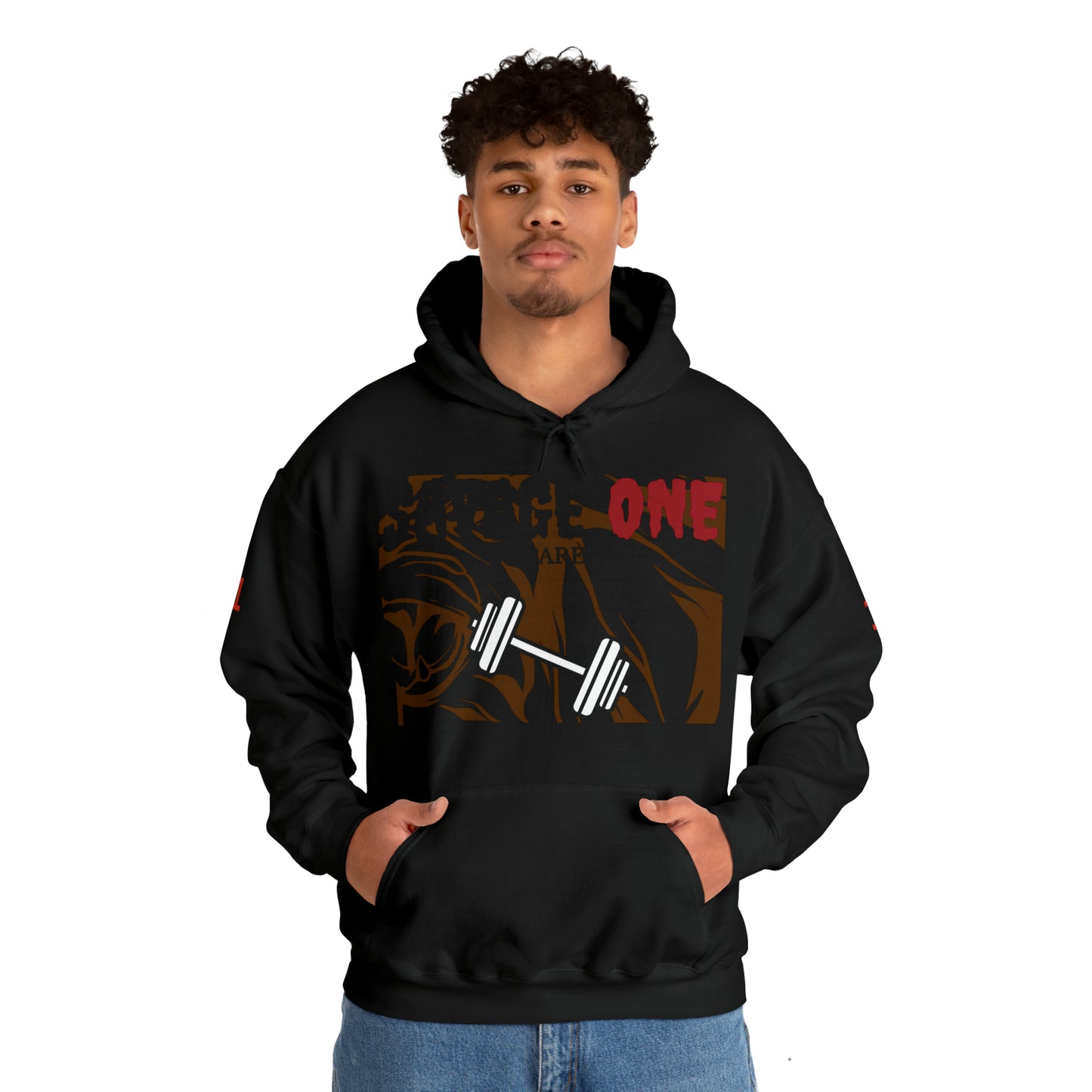 Savage ONE Sports Hooded Sweatshirt (Weightlifting)