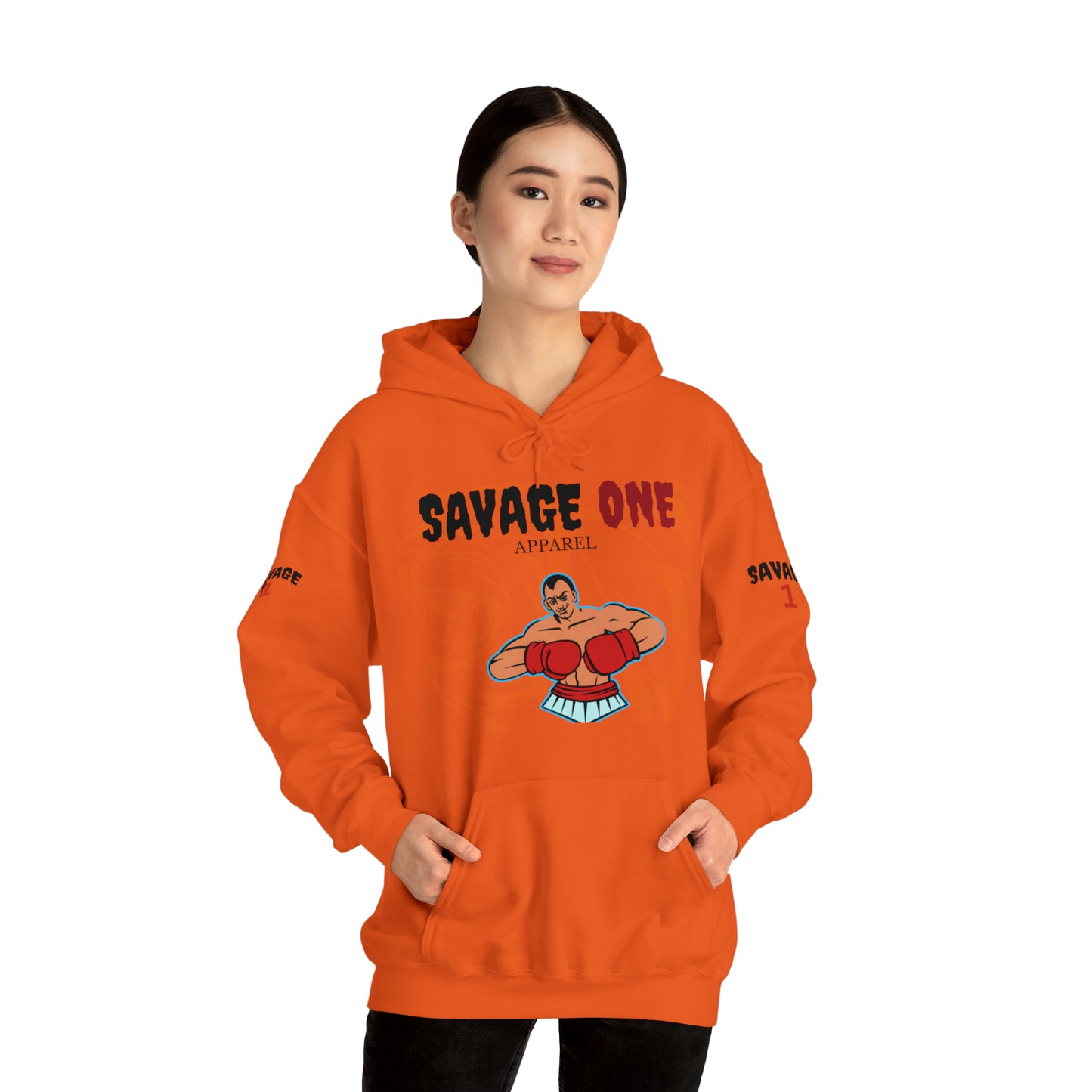 Savage ONE Sports Hooded Sweatshirt (Boxing)