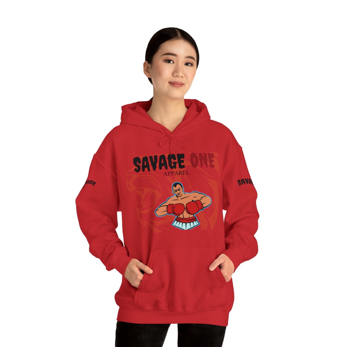 Savage ONE Sports Hooded Sweatshirt (Boxing)