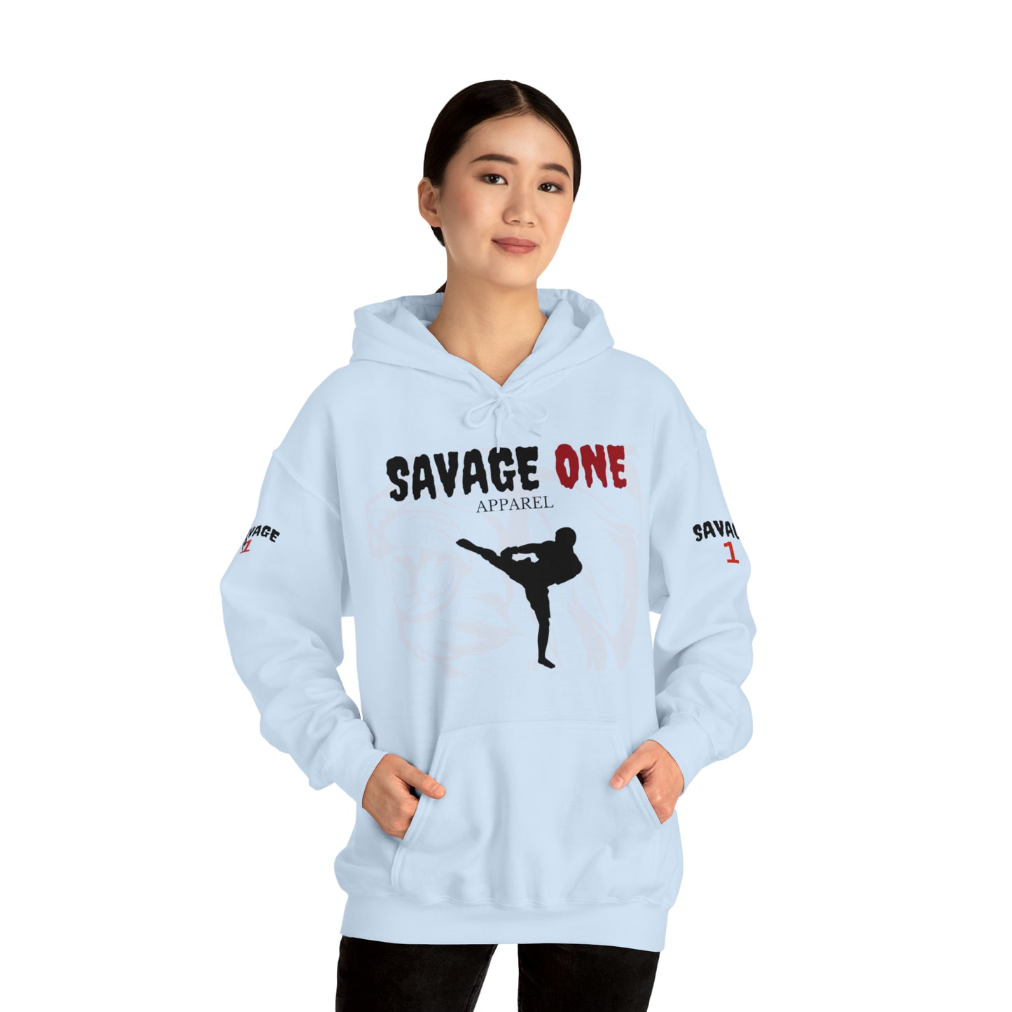 Savage ONE Sports Hooded Sweatshirt (Martial Arts)