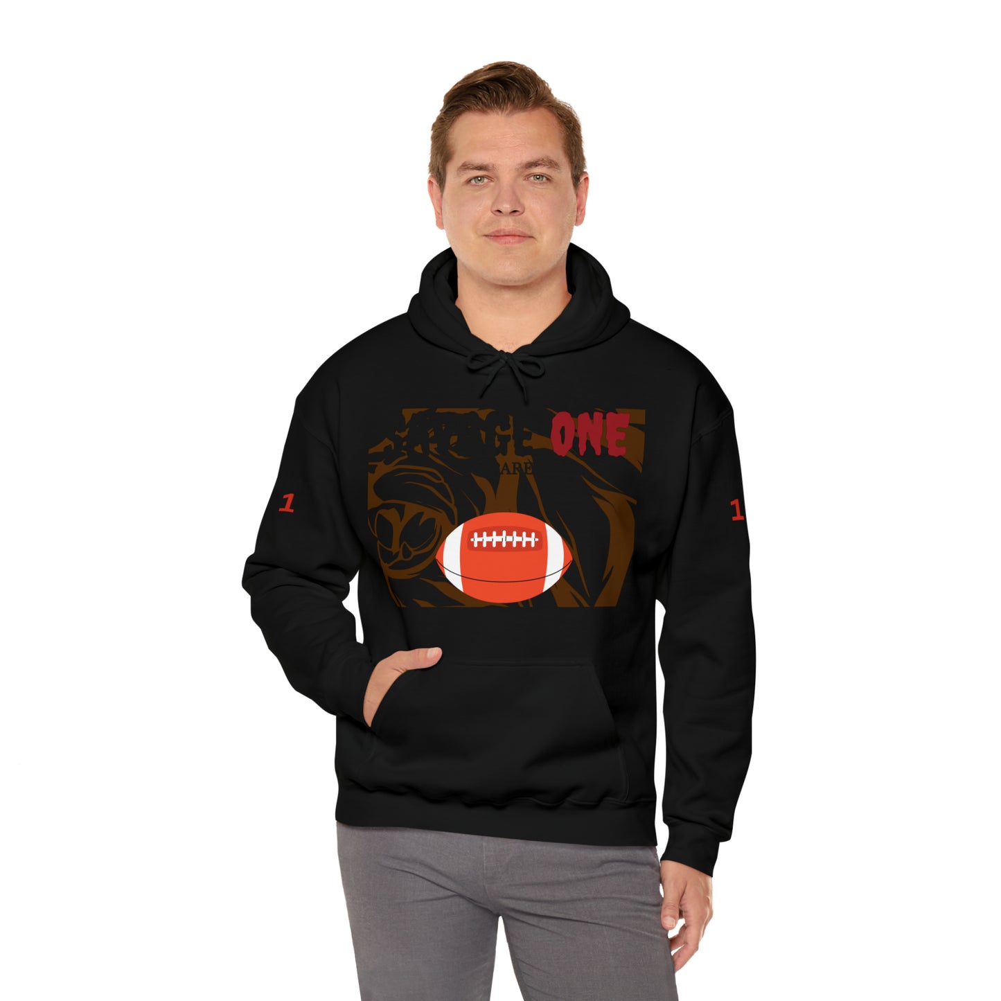 Savage ONE Sports Hooded Sweatshirt (Football)