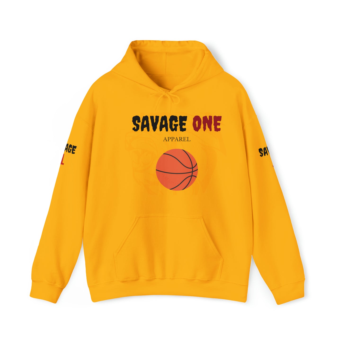 Savage ONE Sports Hooded Sweatshirt (Basketball)