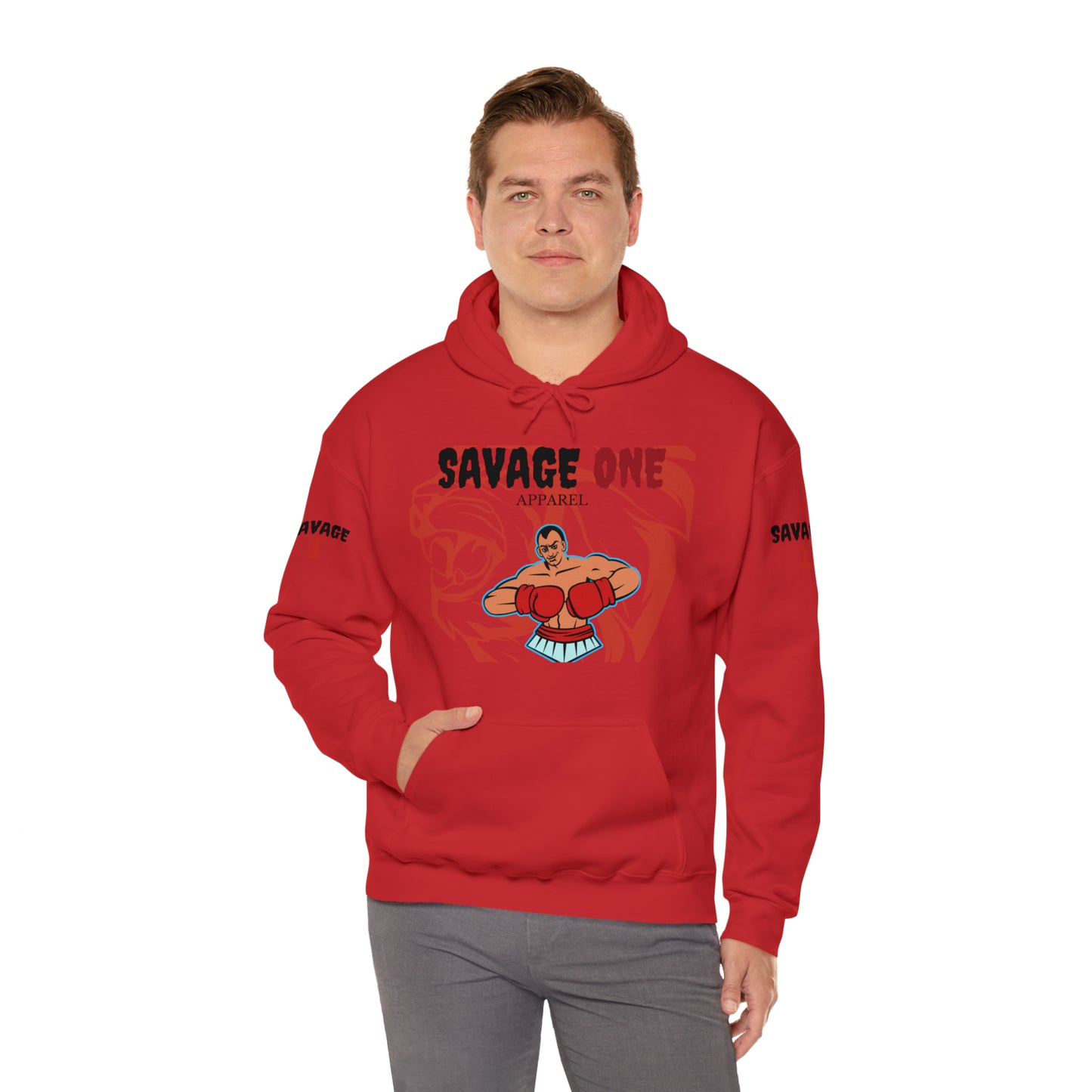 Savage ONE Sports Hooded Sweatshirt (Boxing)