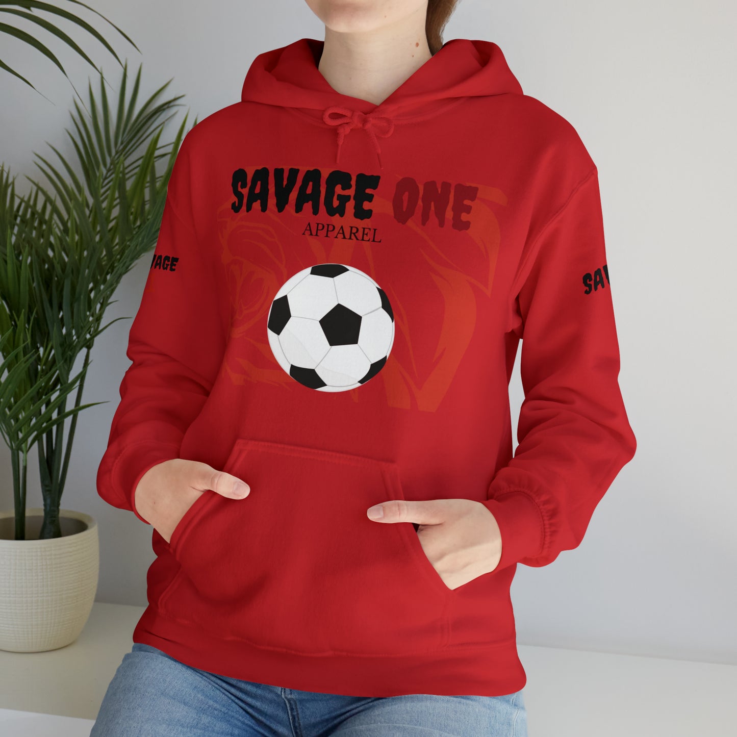 Savage ONE Sports Hooded Sweatshirt (Soccer)