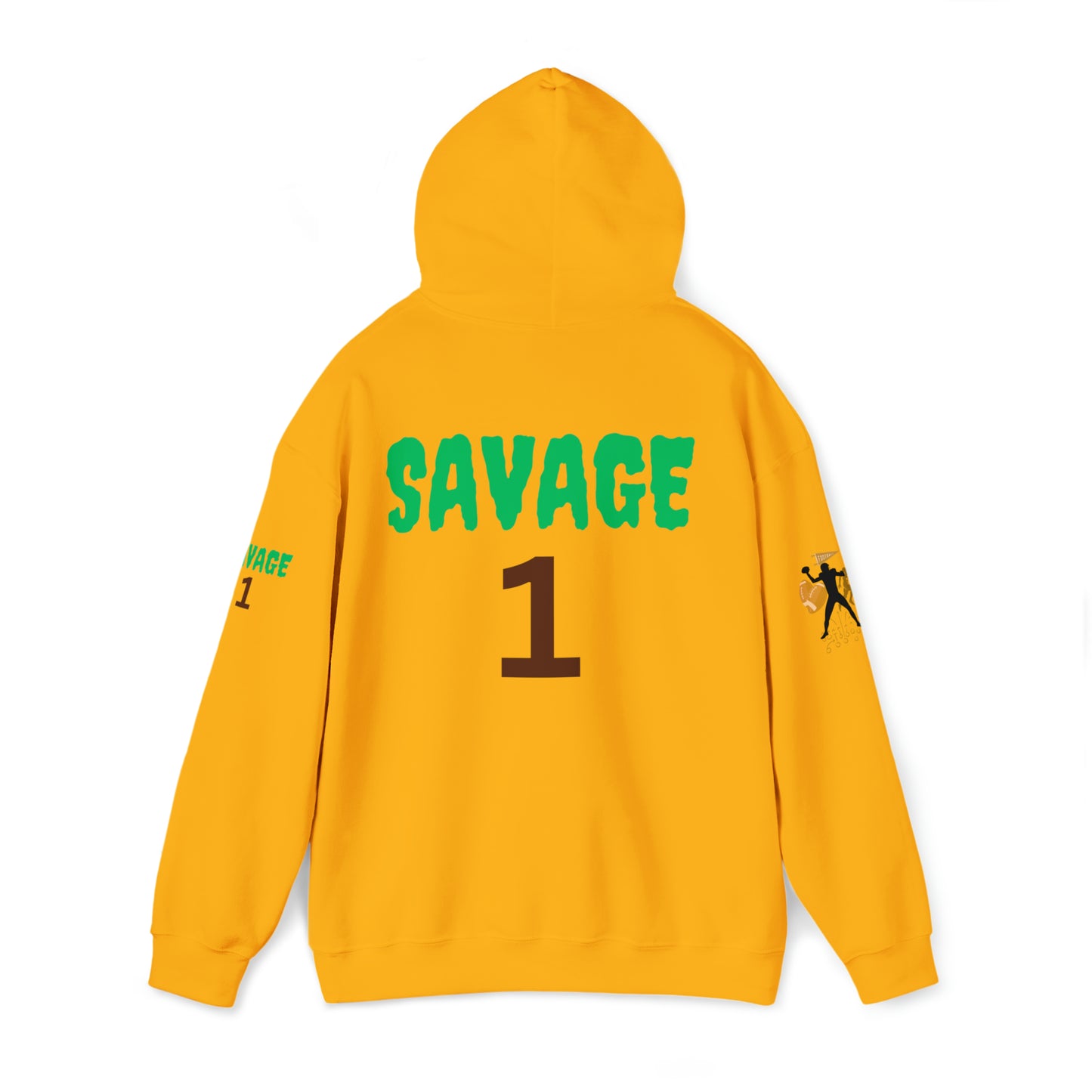 Savage ONE  Hooded Sweatshirt (Football Edition)