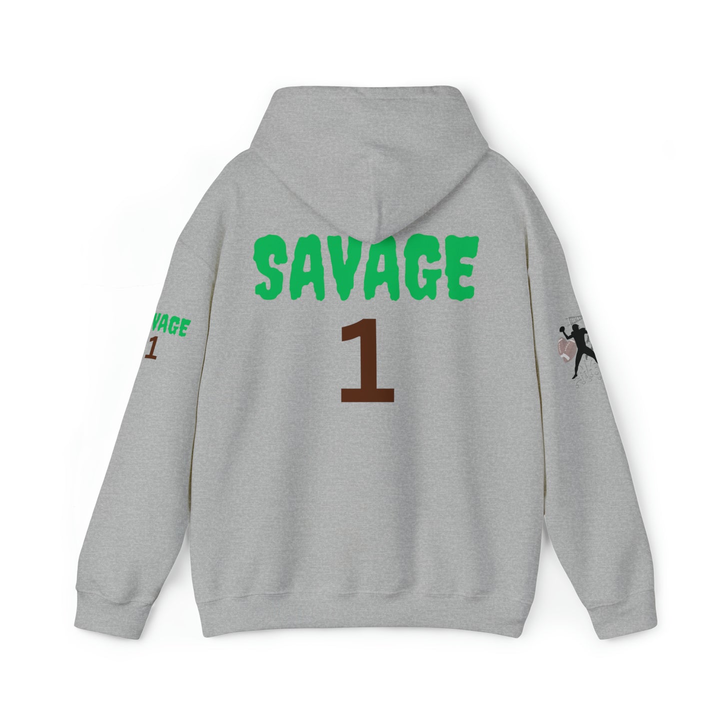 Savage ONE  Hooded Sweatshirt (Football Edition)